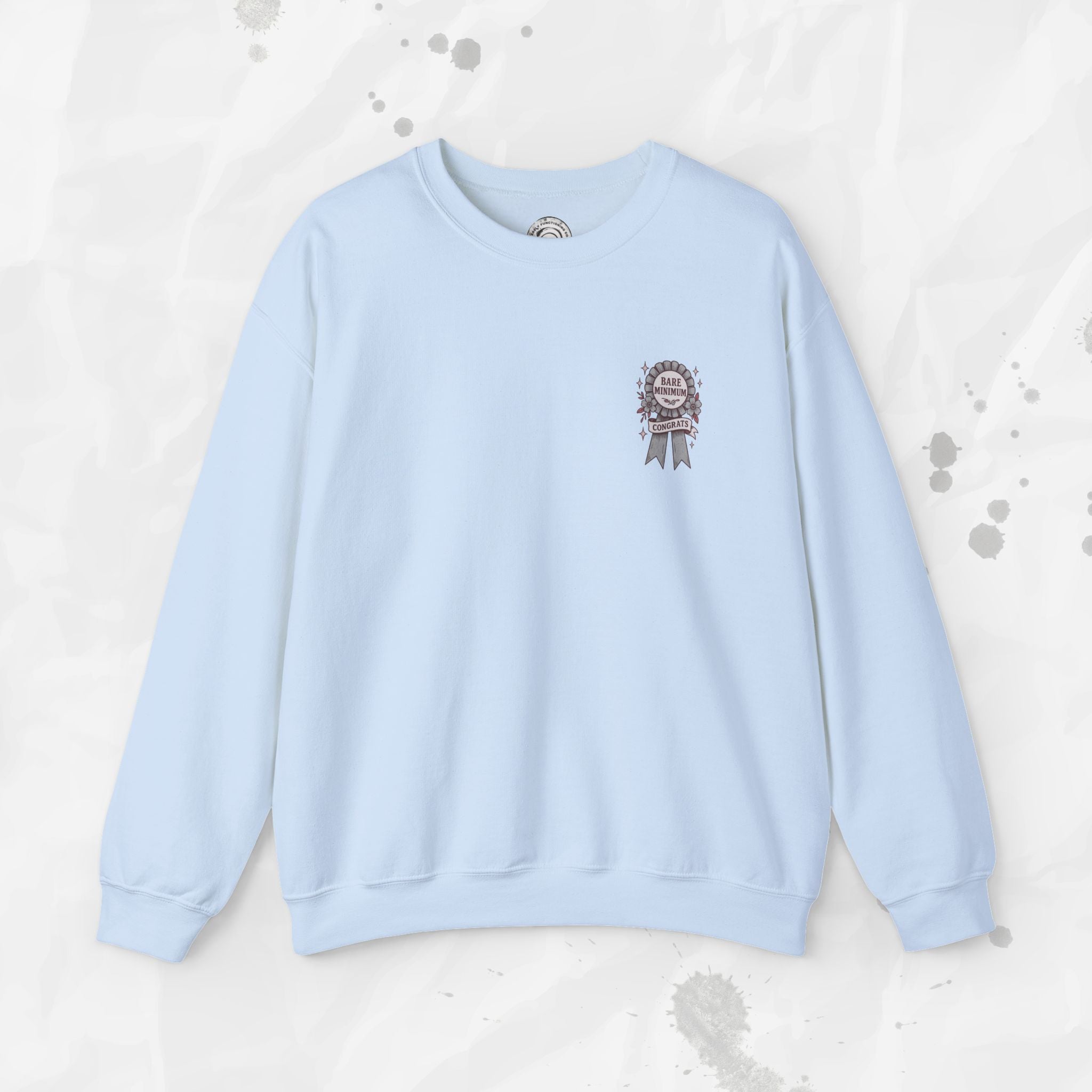 Bare Minimum Competency - Crewneck Sweatshirt