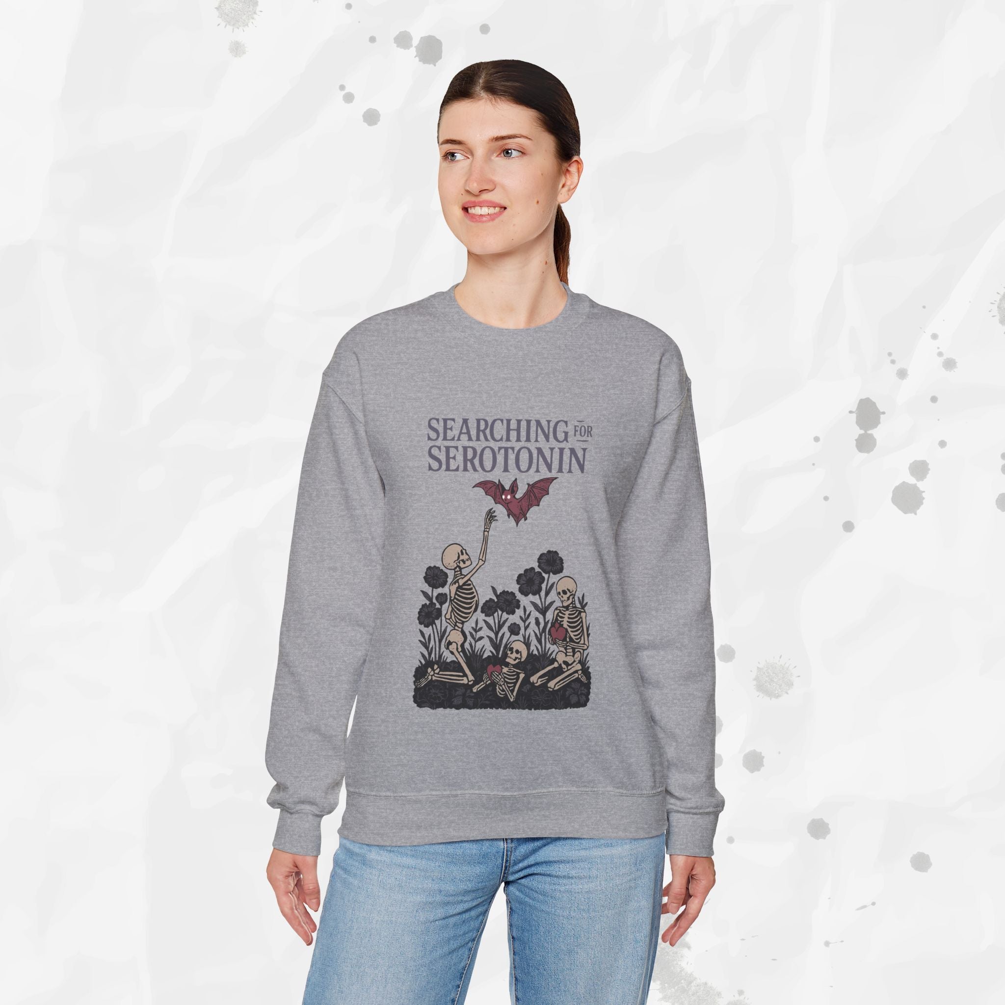 Searching for Serotonin - Crewneck Sweatshirt