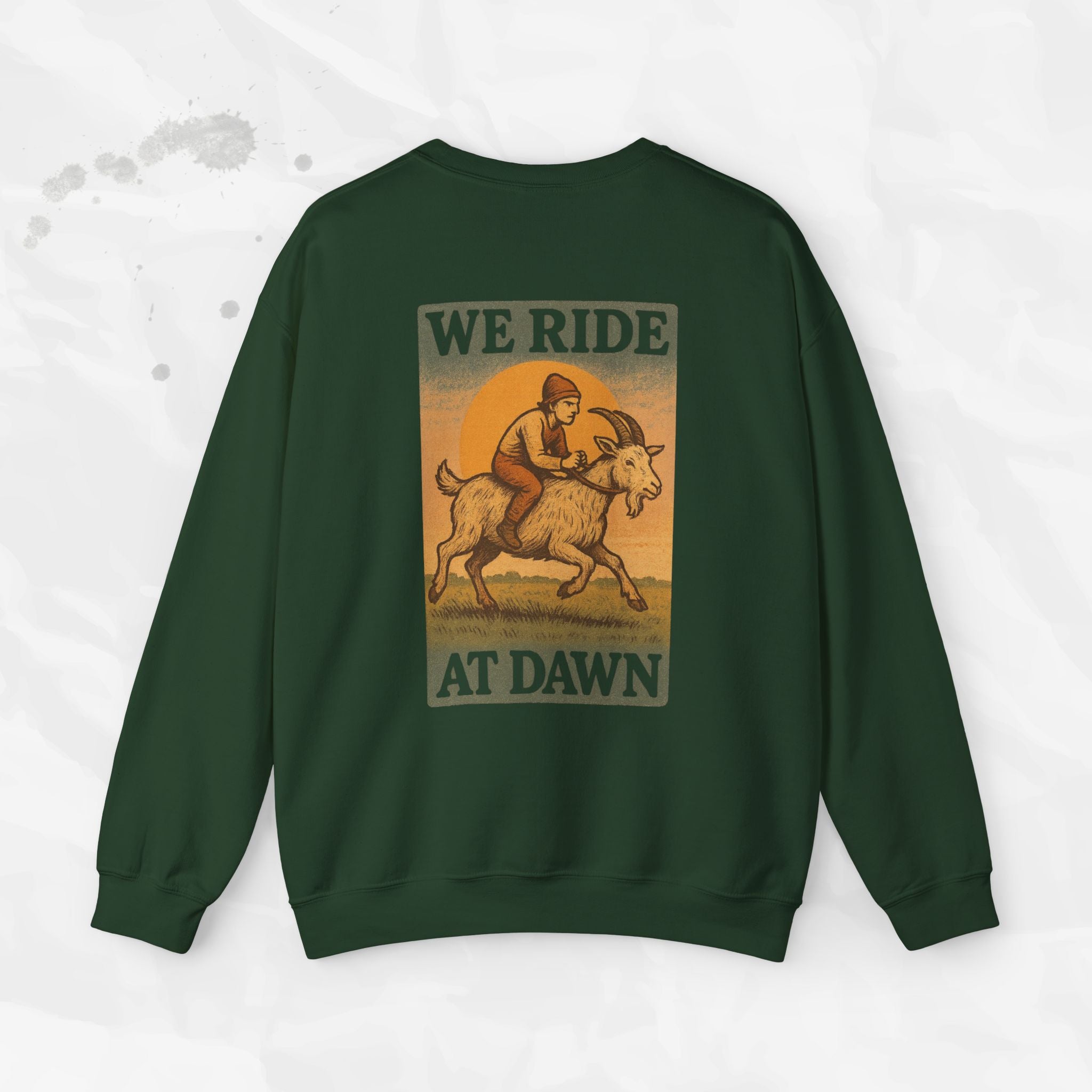 We Ride At Dawn - Crewneck Sweatshirt