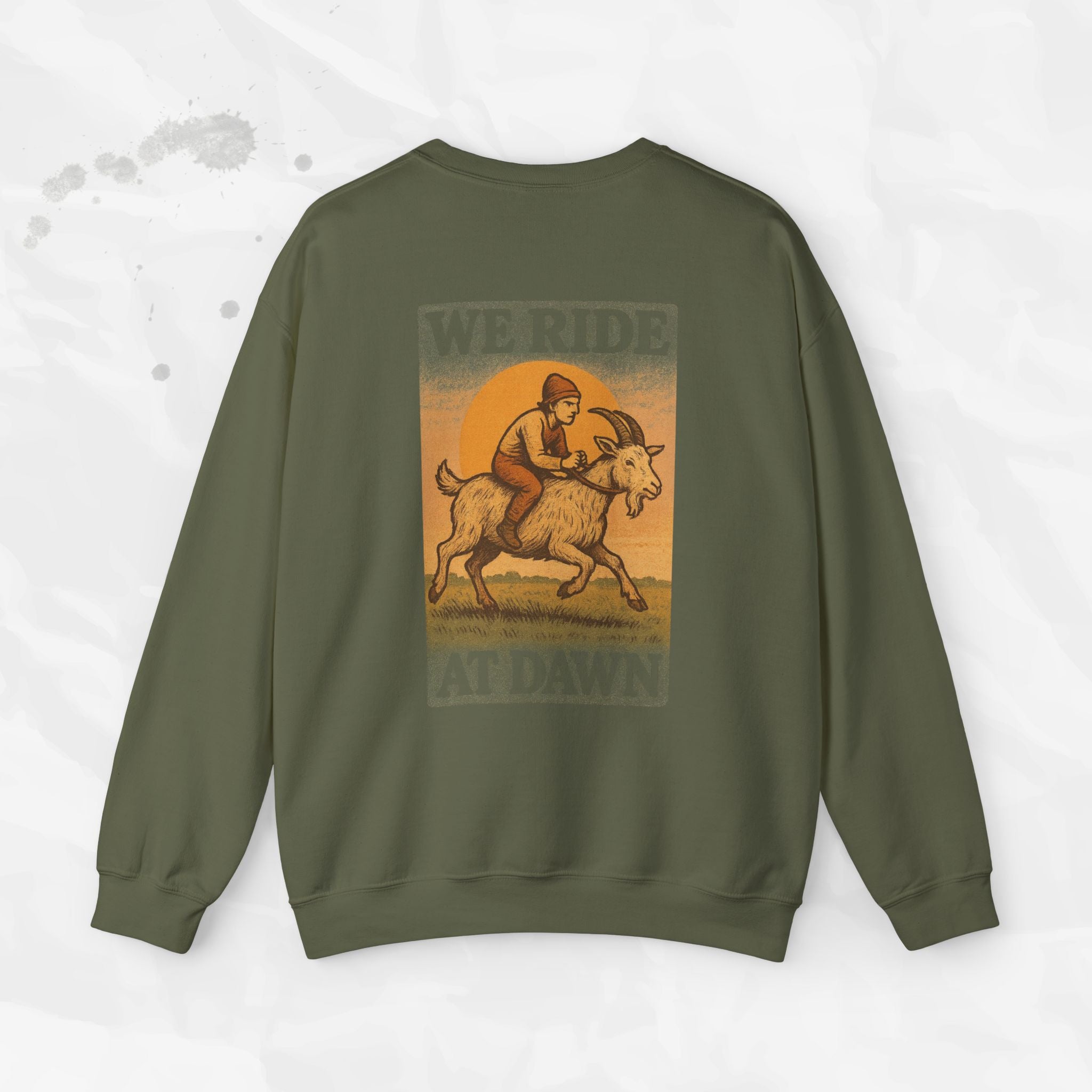 We Ride At Dawn - Crewneck Sweatshirt