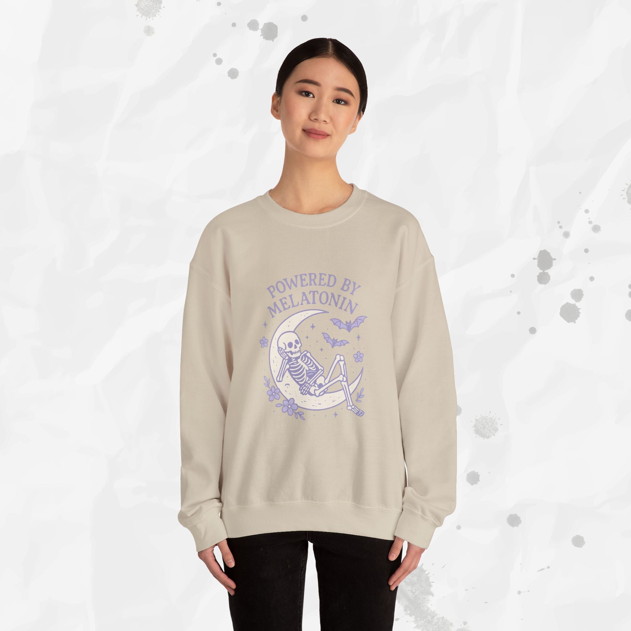 Powered by Melatonin - Crewneck Sweatshirt