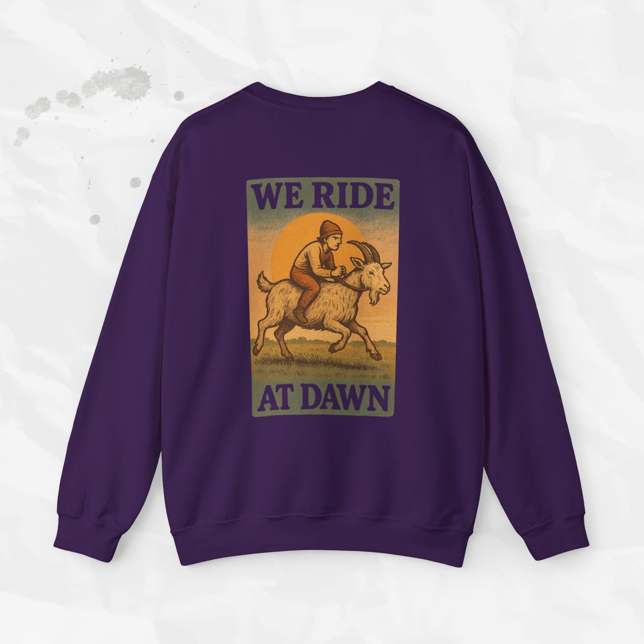 We Ride At Dawn - Crewneck Sweatshirt