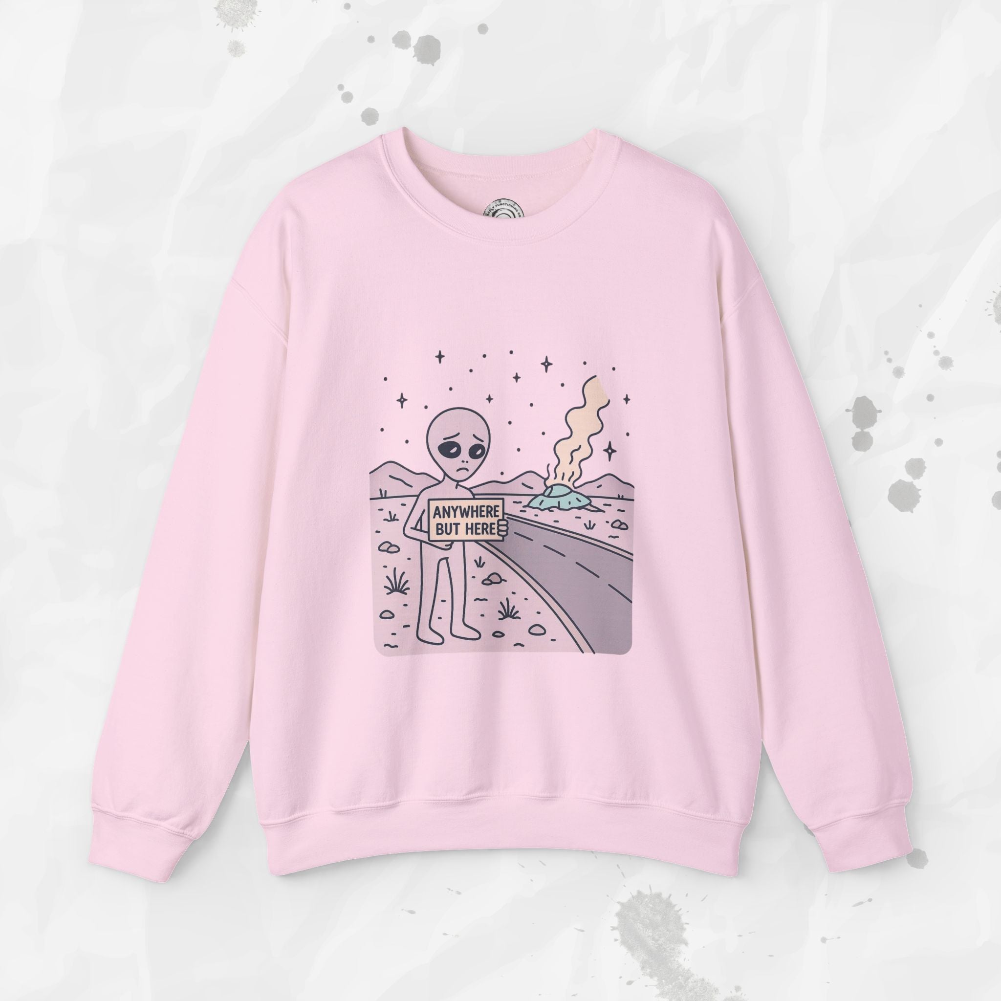 Anywhere But Here - Crewneck Sweatshirt