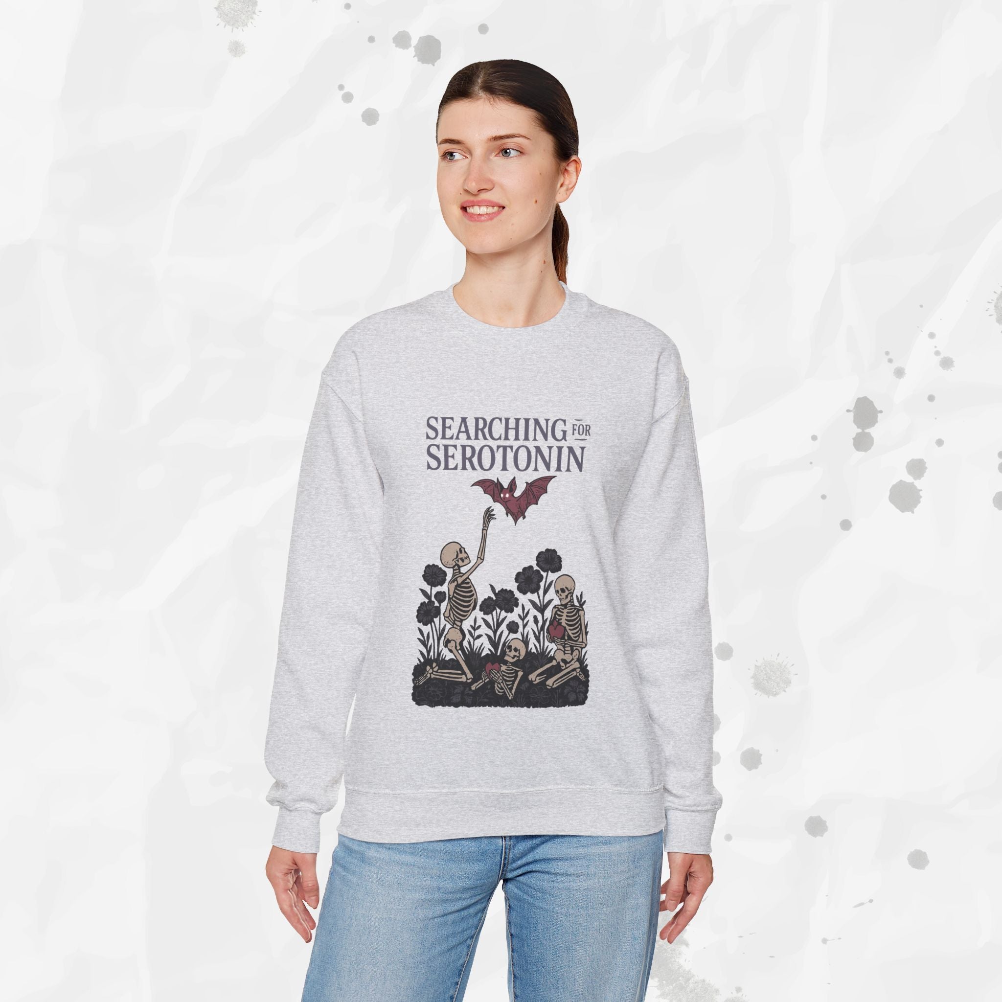 Searching for Serotonin - Crewneck Sweatshirt