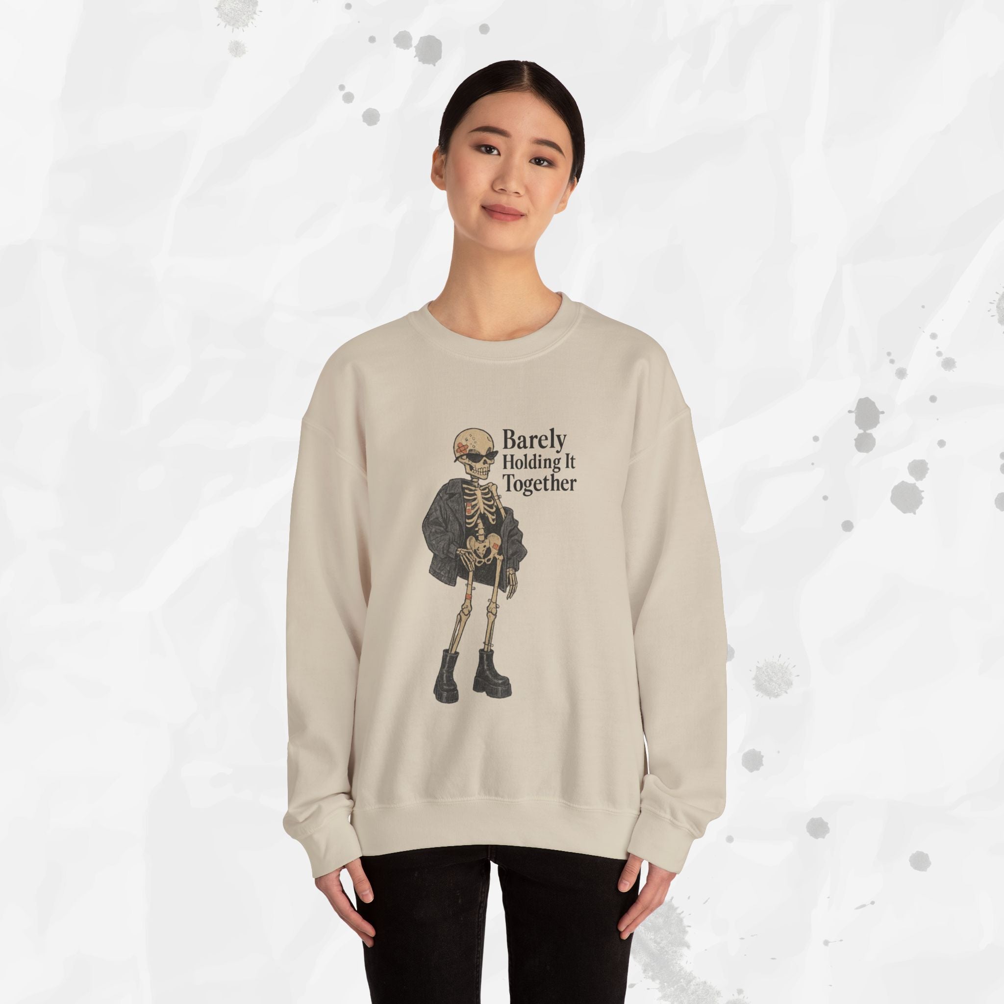 Barely Holding It Together - Crewneck Sweatshirt