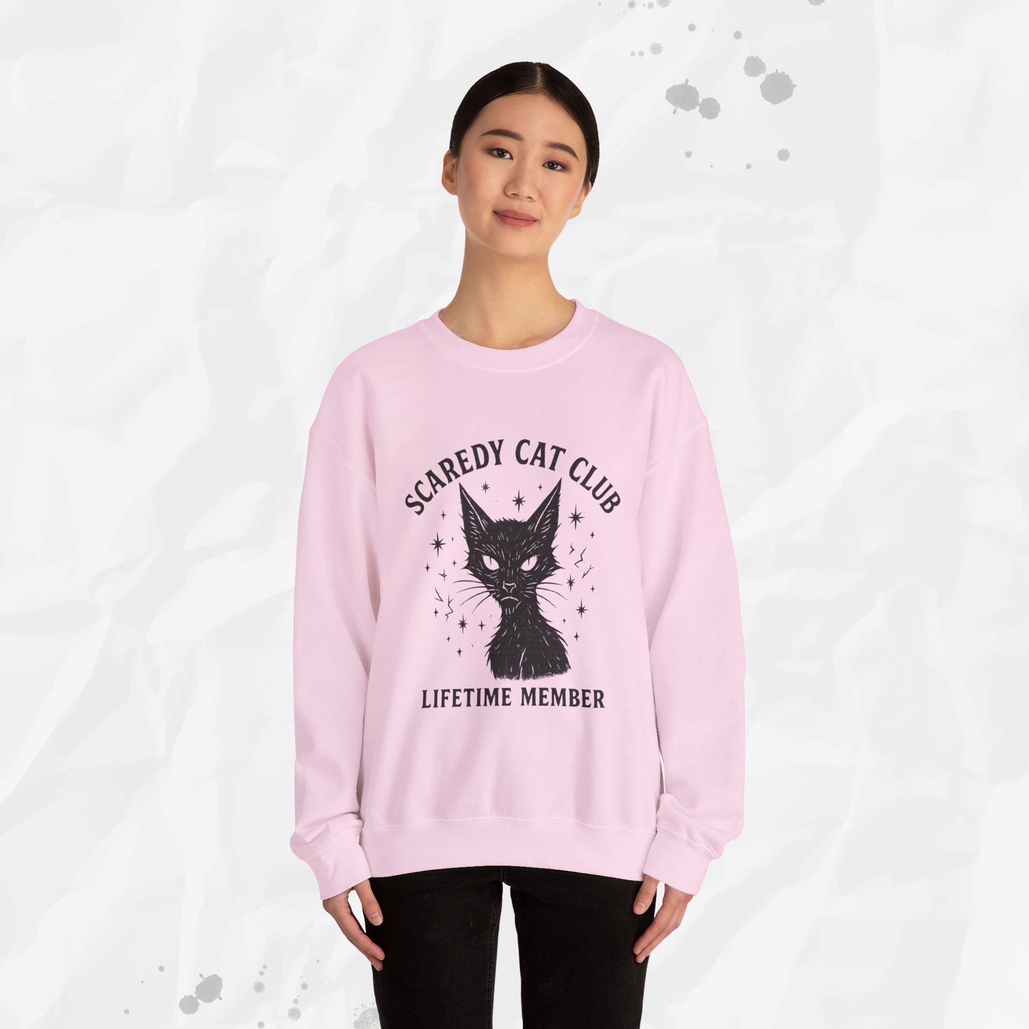 Scaredy Cat Club - Crewneck Sweatshirt