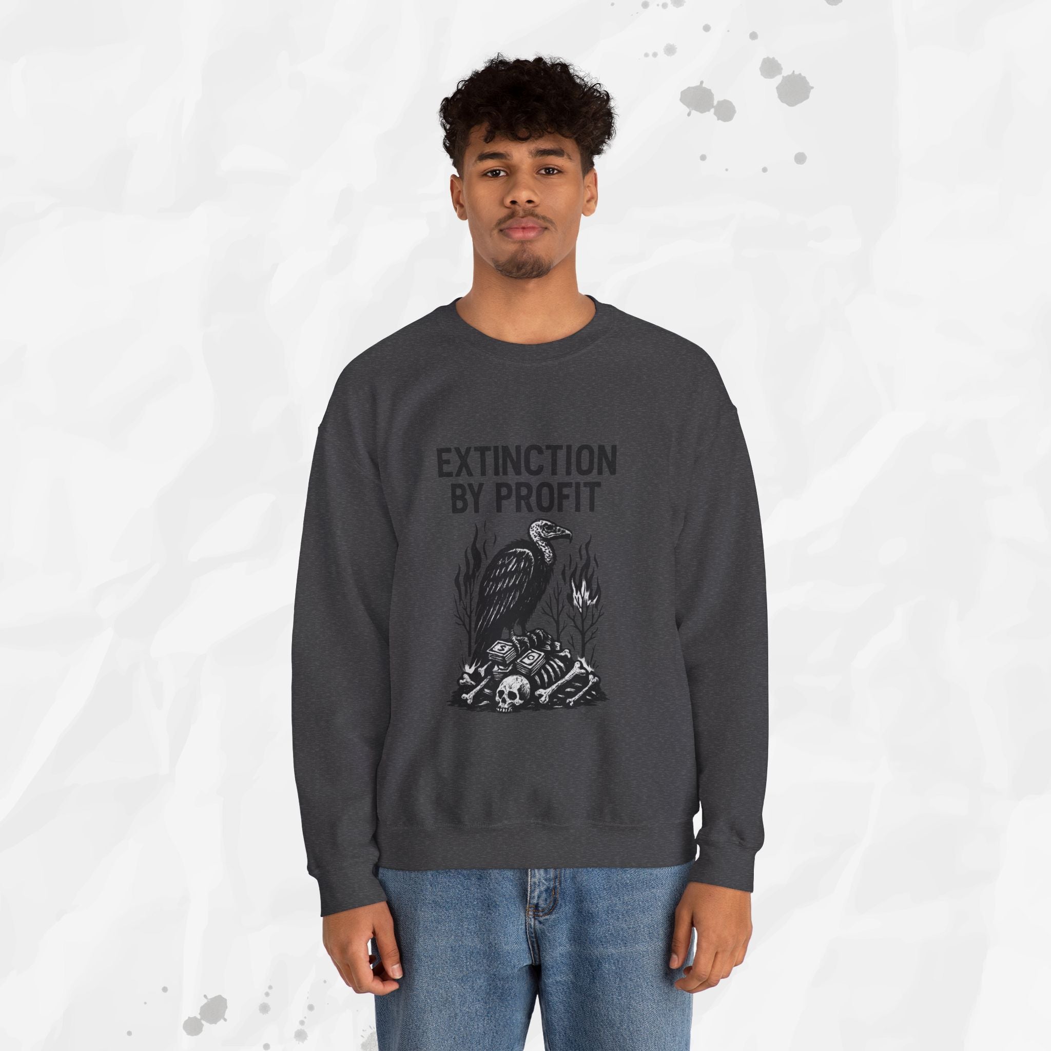 Extinction by Profit - Crewneck Sweatshirt