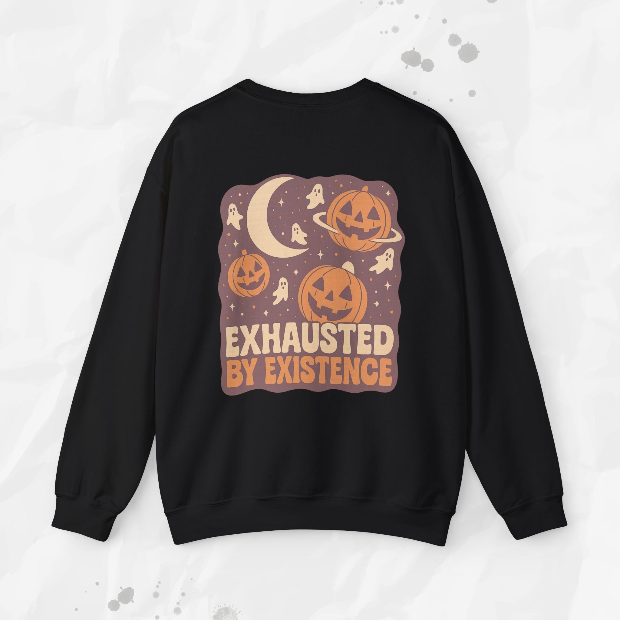 Exhausted by Existence - Crewneck Sweatshirt