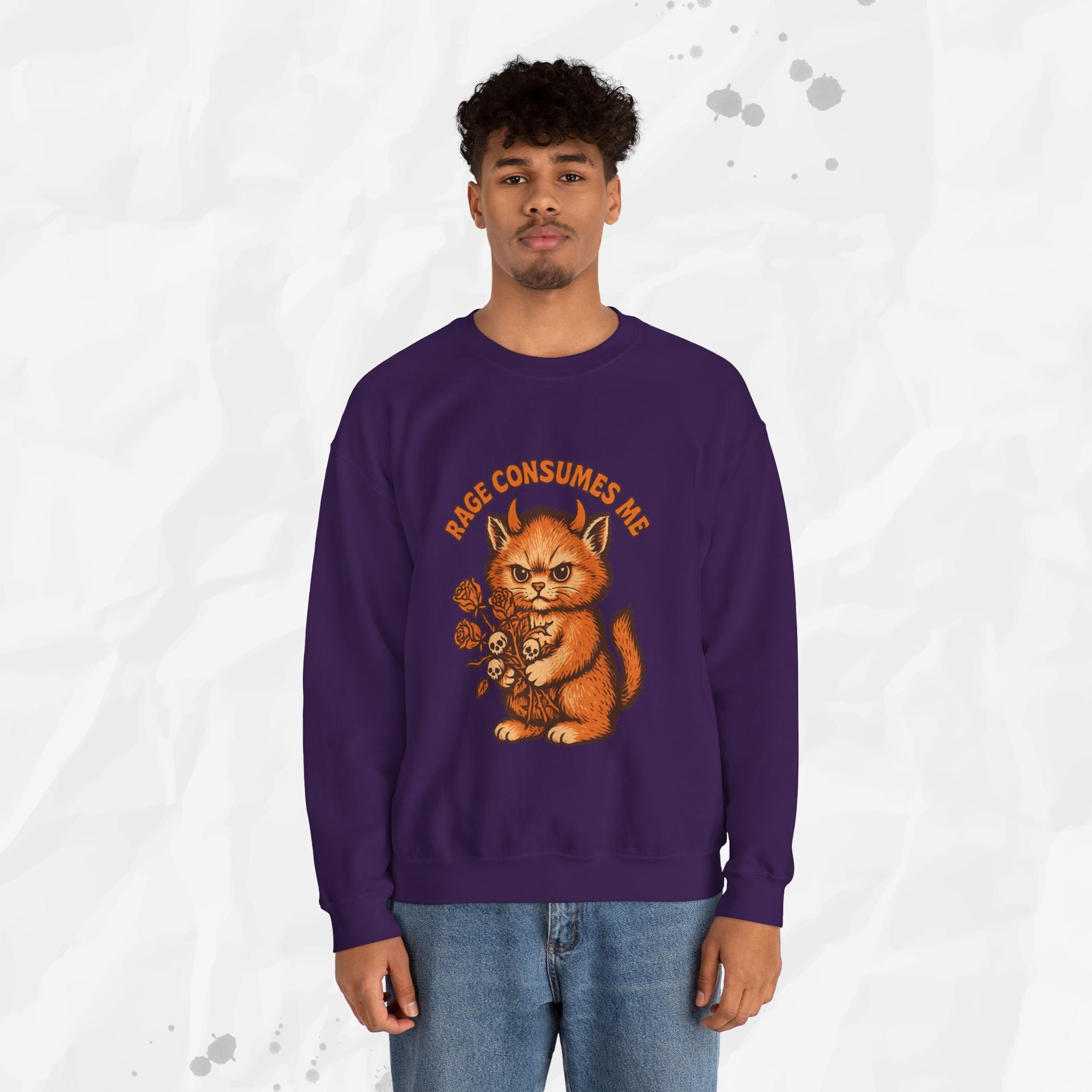 Rage Consumes Me - Crewneck Sweatshirt