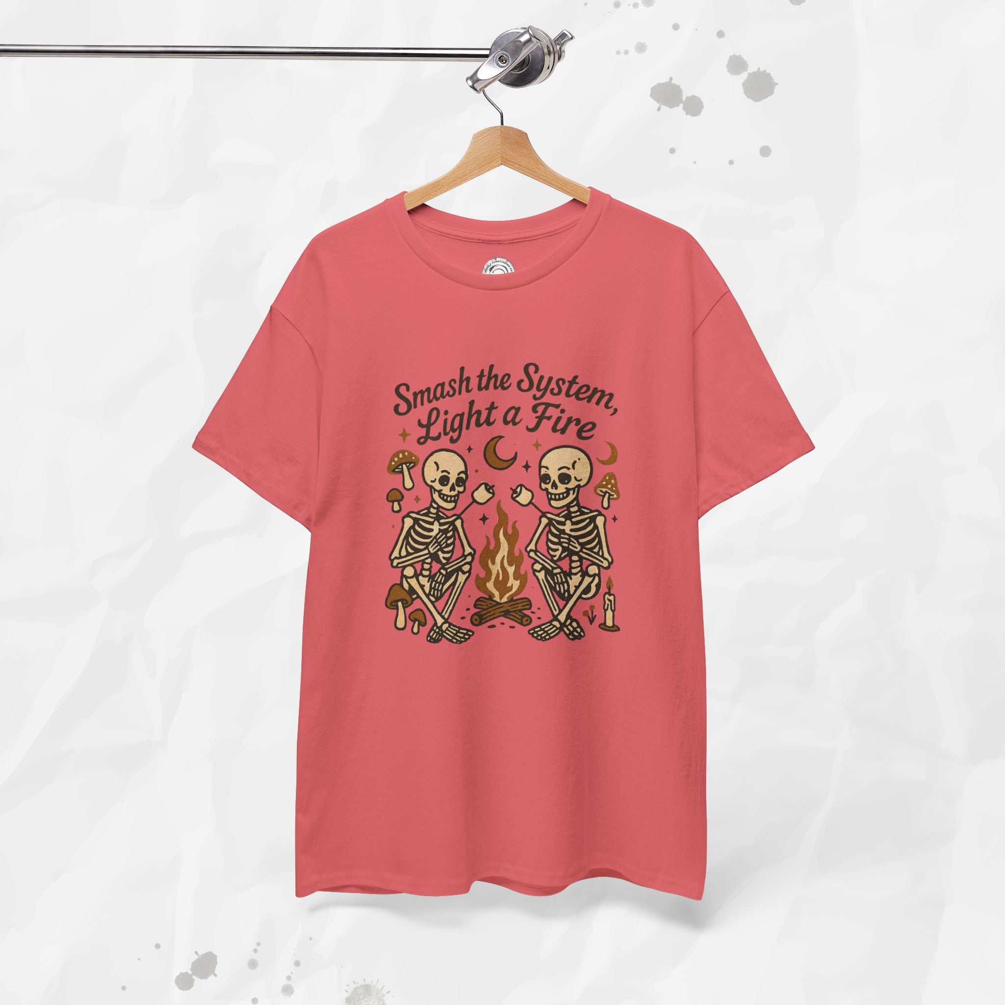Smash the System, Light a Fire - T-Shirt