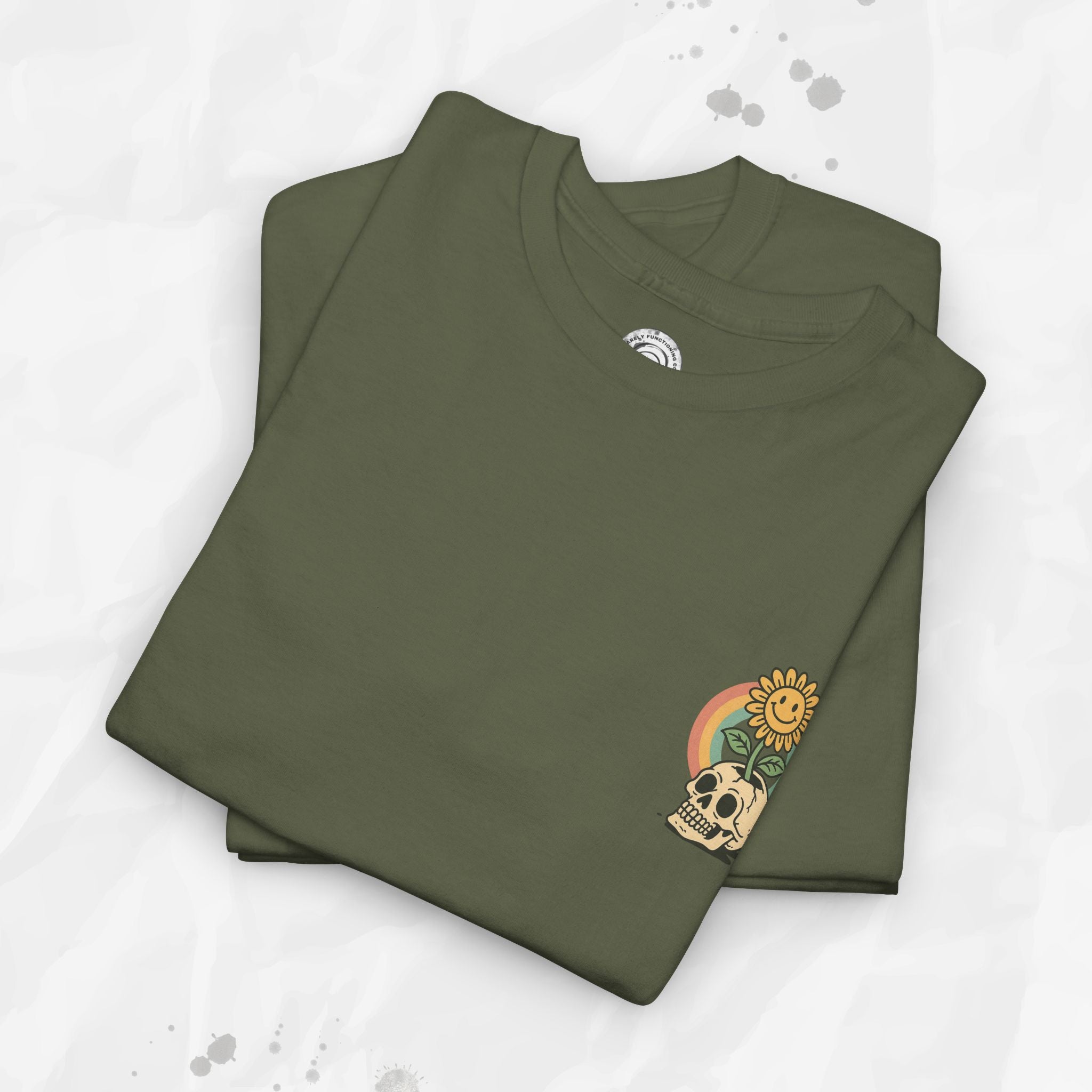 Fake It Til You Make It – T-Shirt (Pocket Print)
