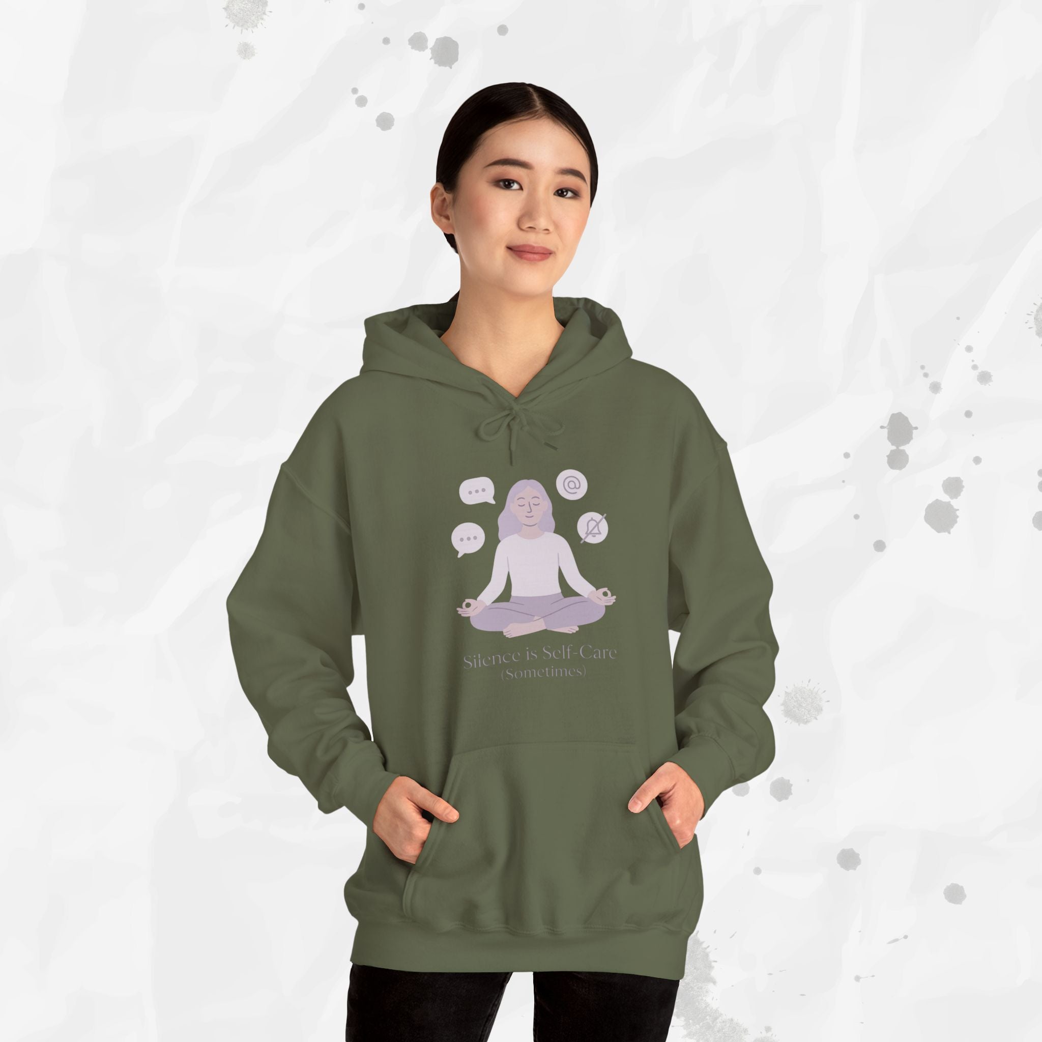 Silence is Self Care (Sometimes) - Hoodie