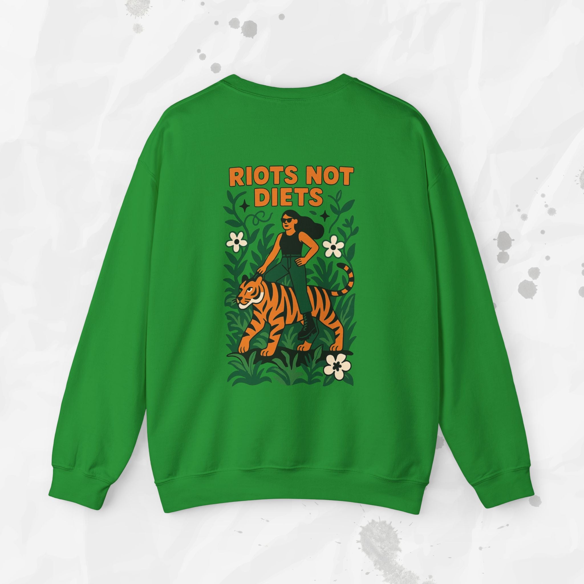 Riots Not Diets - Crewneck Sweatshirt