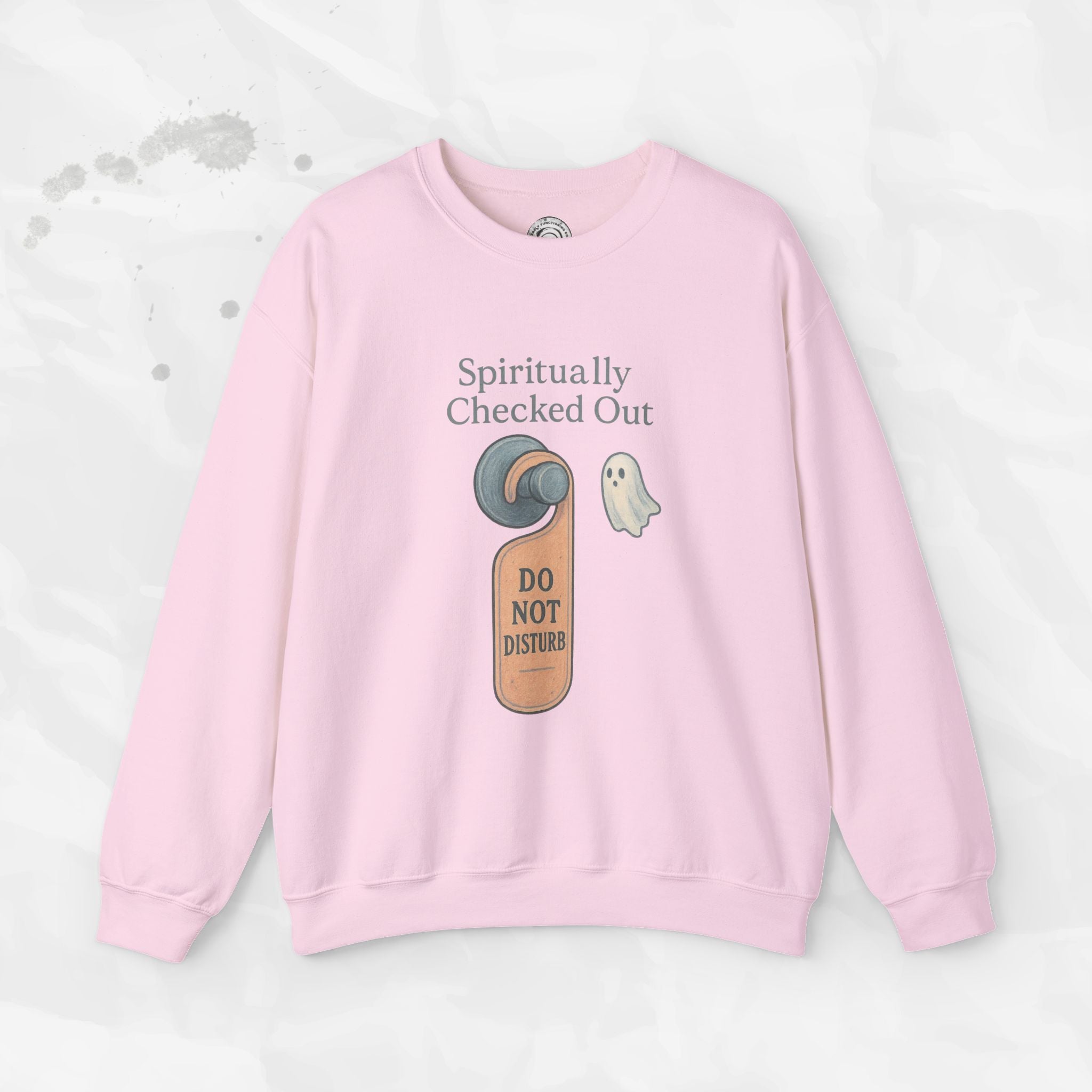 Spiritually Checked Out - Crewneck Sweatshirt