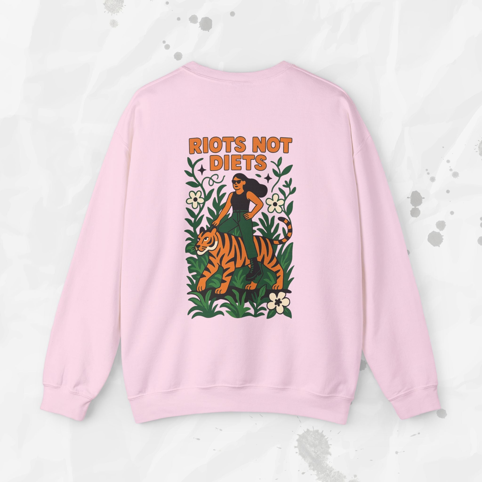 Riots Not Diets - Crewneck Sweatshirt