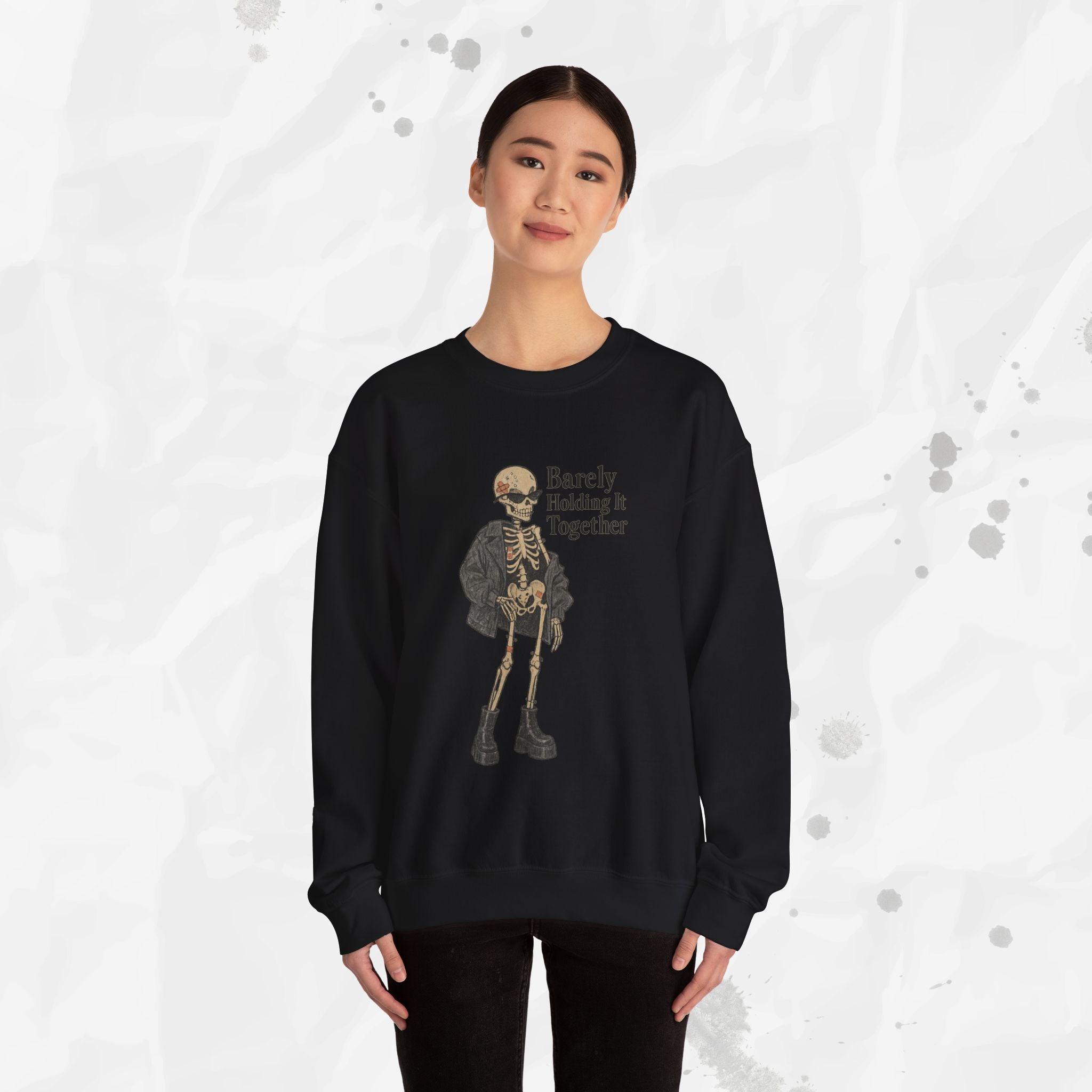 Barely Holding It Together - Crewneck Sweatshirt