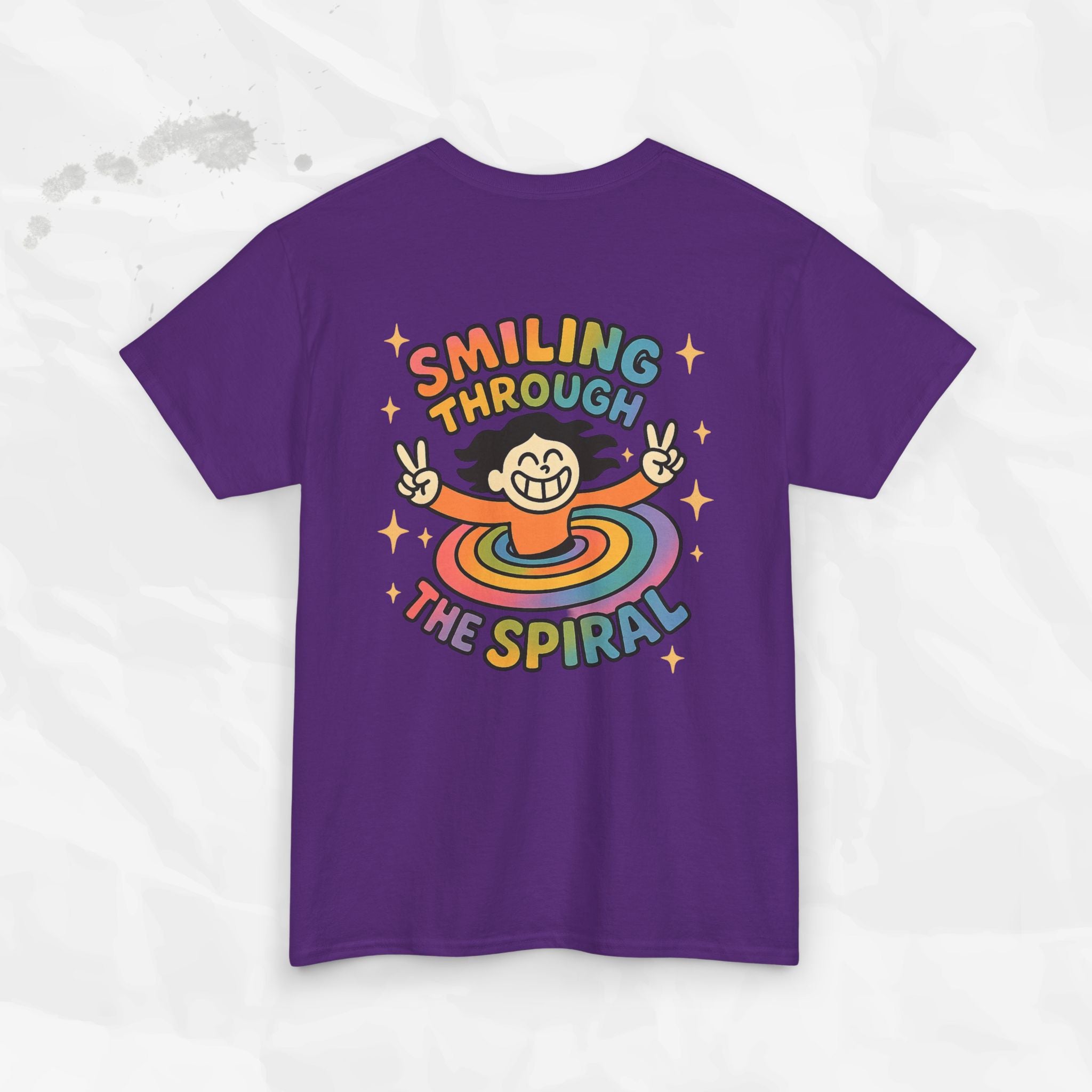 Smiling Through the Spiral - T-Shirt