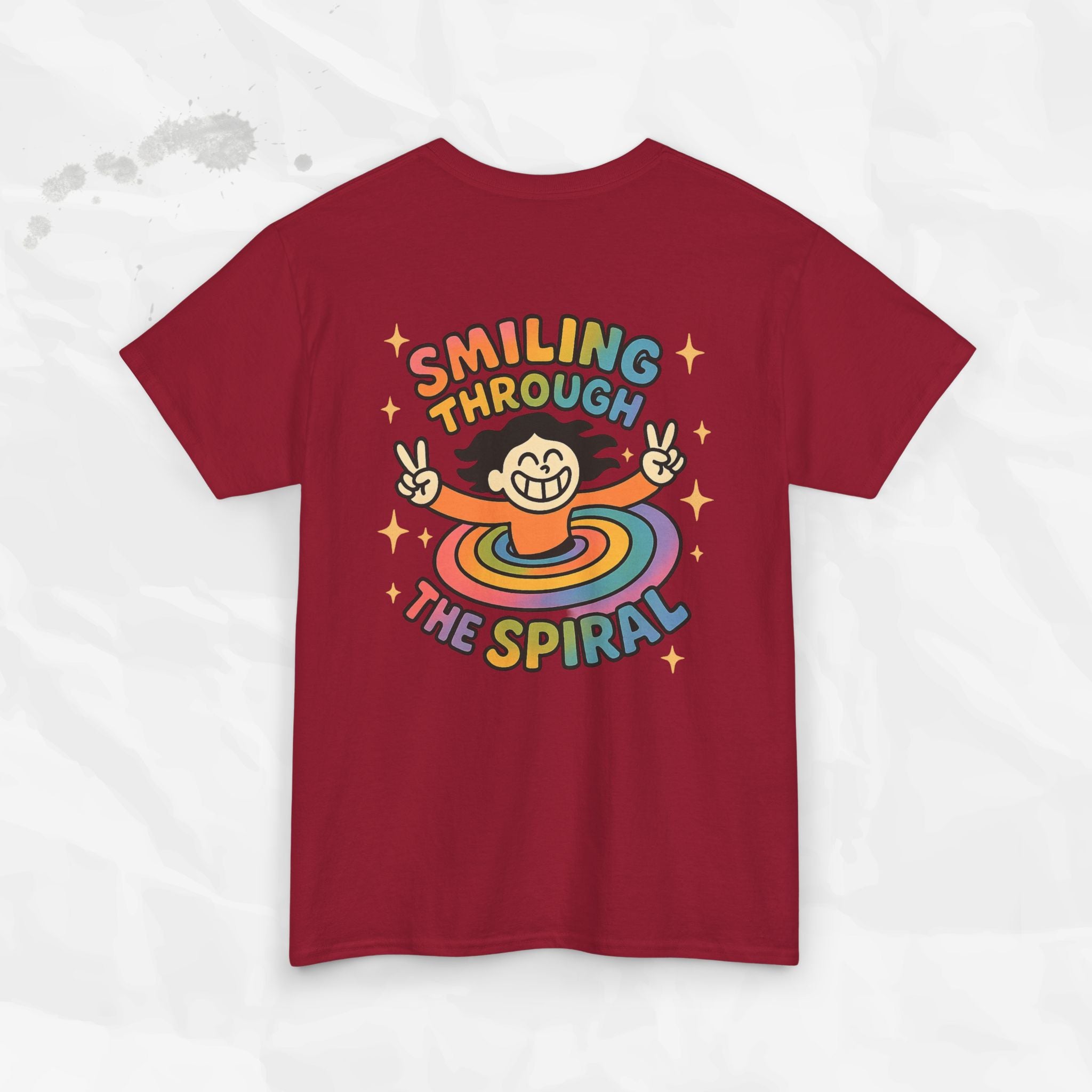 Smiling Through the Spiral - T-Shirt