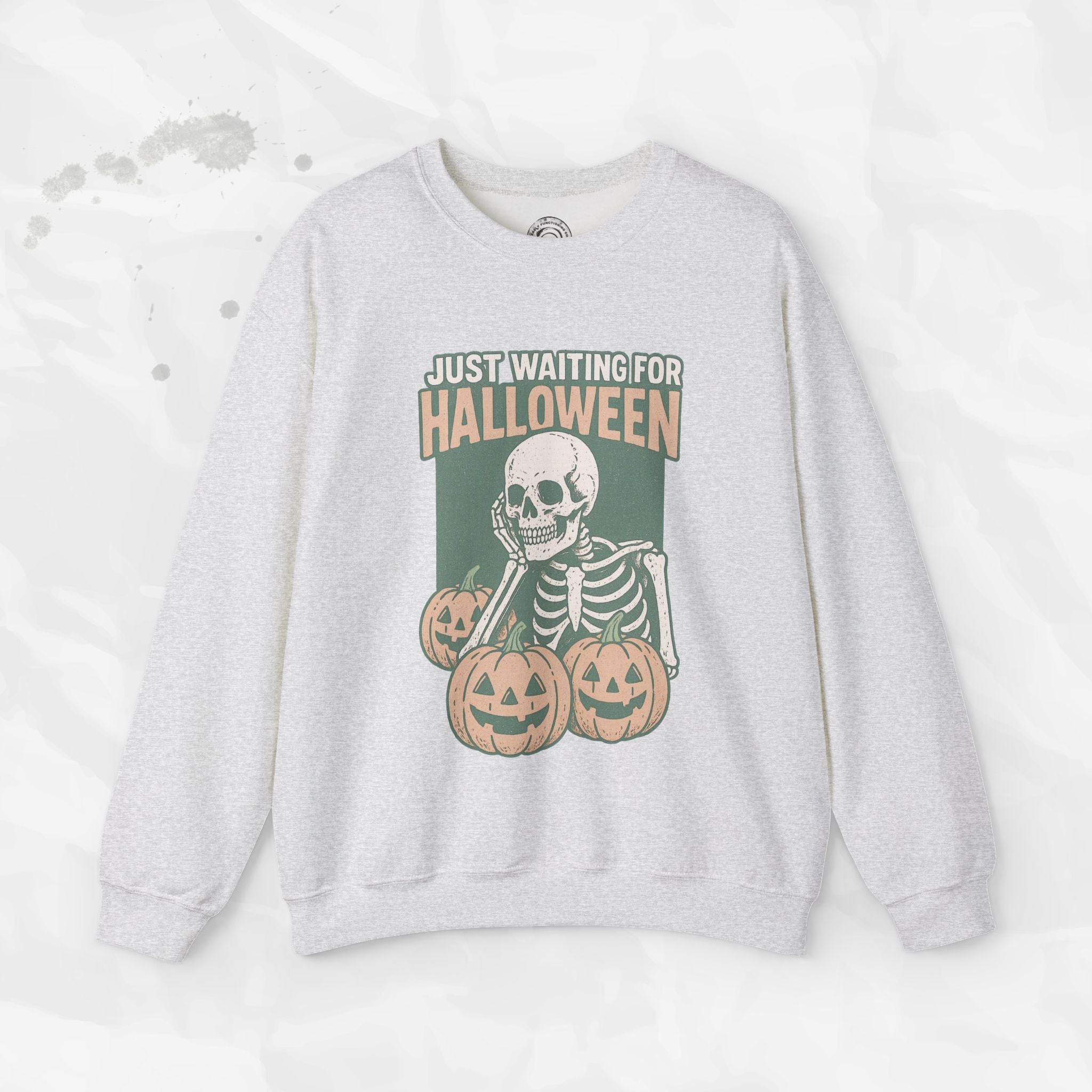 Just Waiting For Halloween - Crewneck Sweatshirt