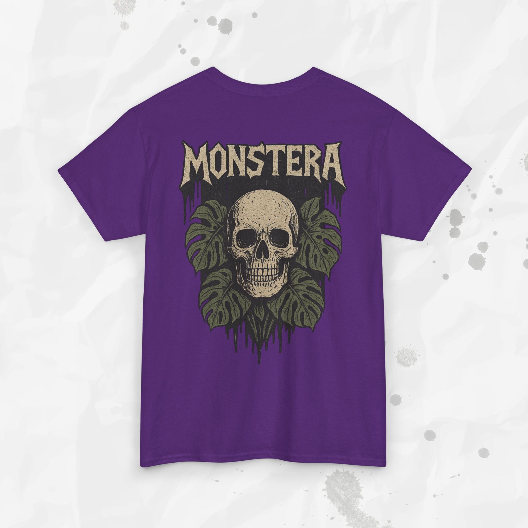 Monstera Skull - T-Shirt