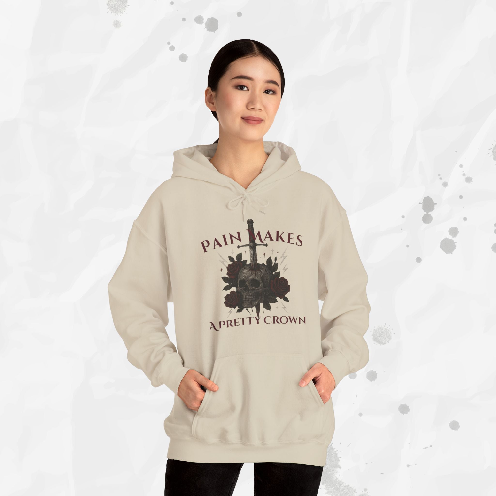 Pain Makes a Pretty Crown - Hoodie