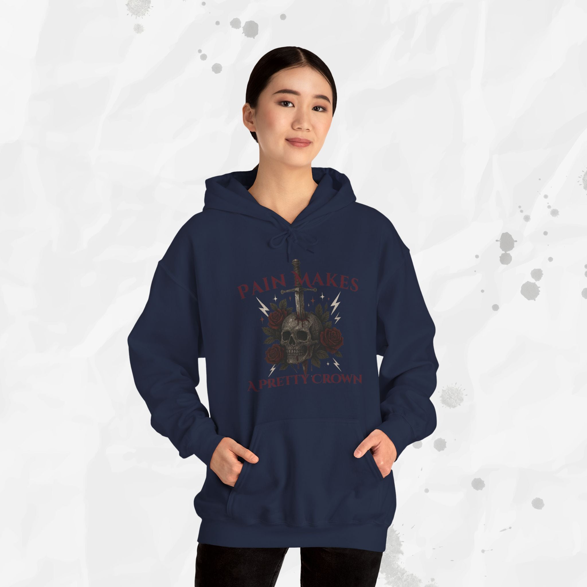 Pain Makes a Pretty Crown - Hoodie