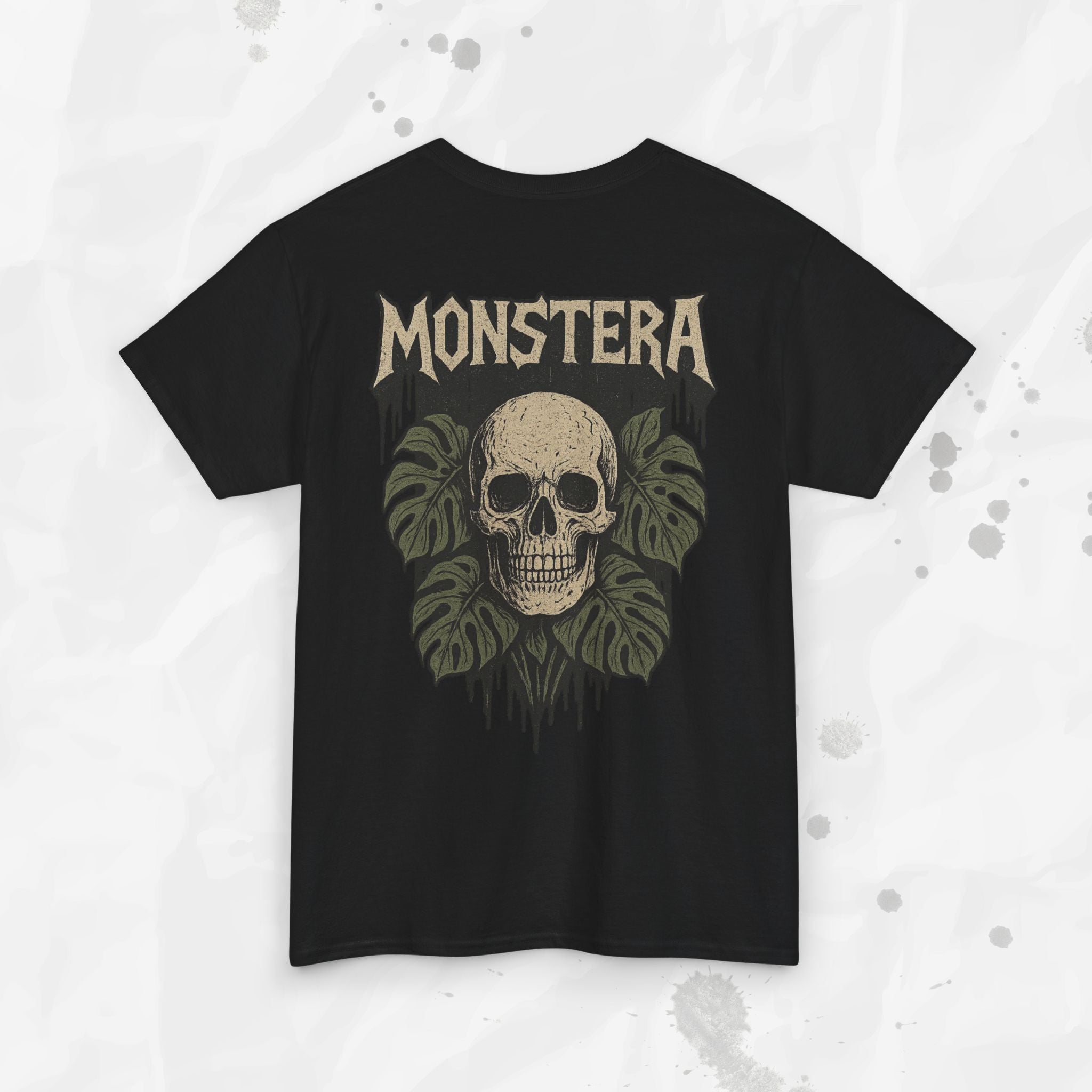 Monstera Skull - T-Shirt