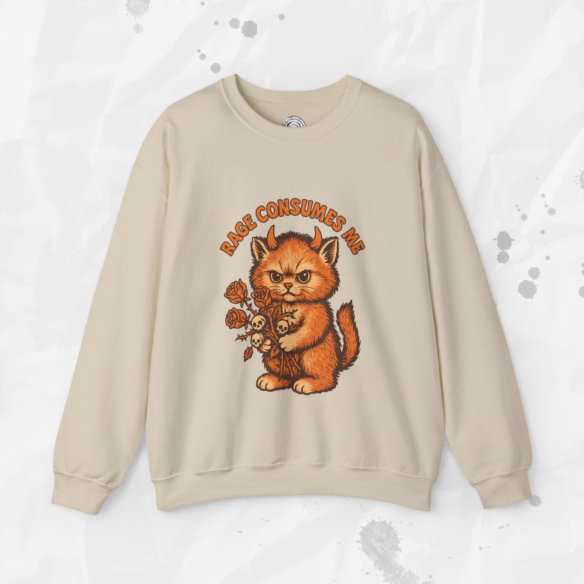 Rage Consumes Me - Crewneck Sweatshirt