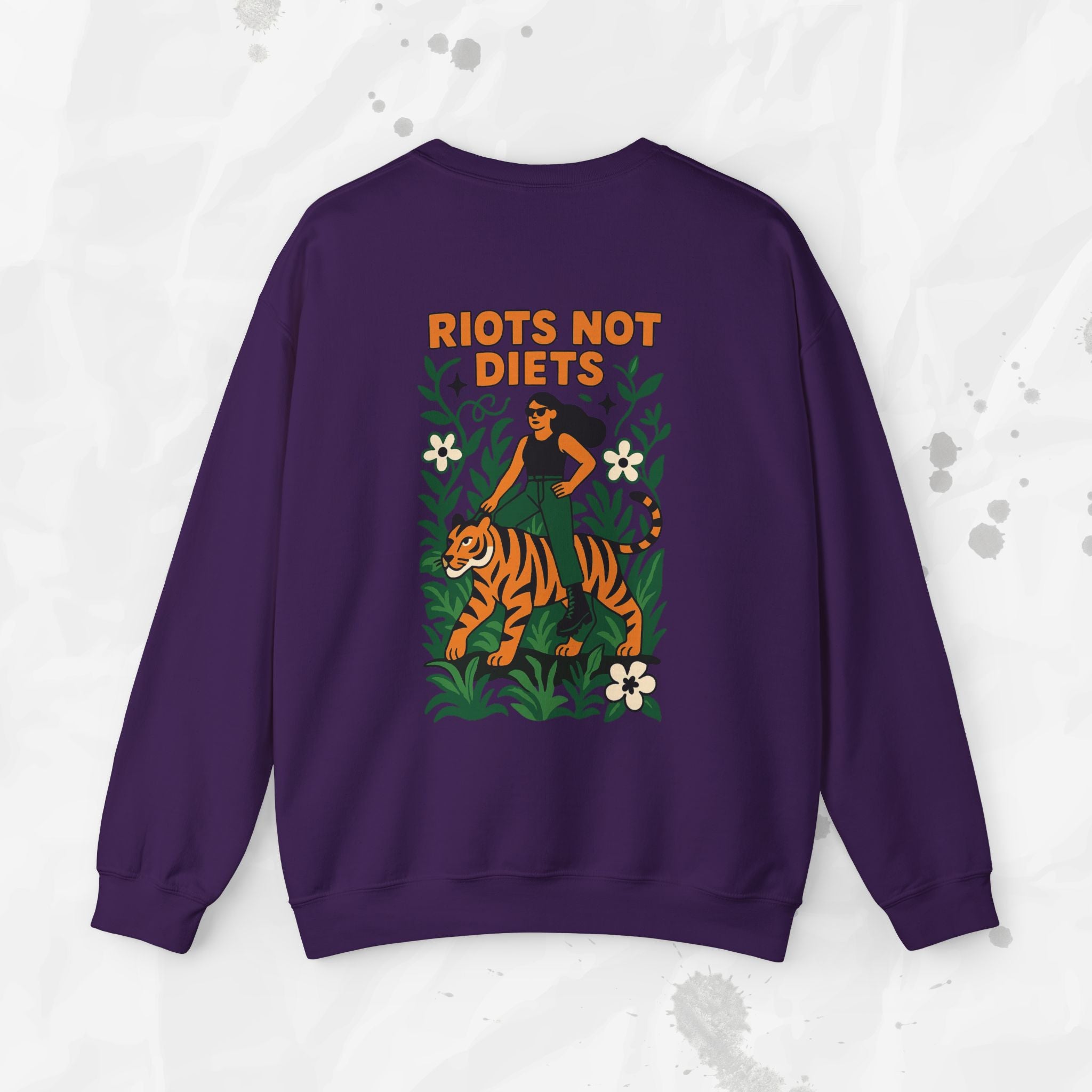 Riots Not Diets - Crewneck Sweatshirt