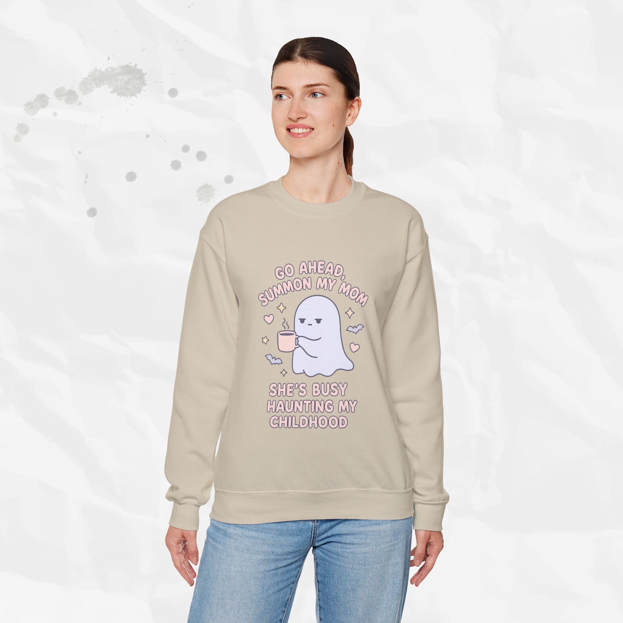 Summon My Mom - Crewneck Sweatshirt