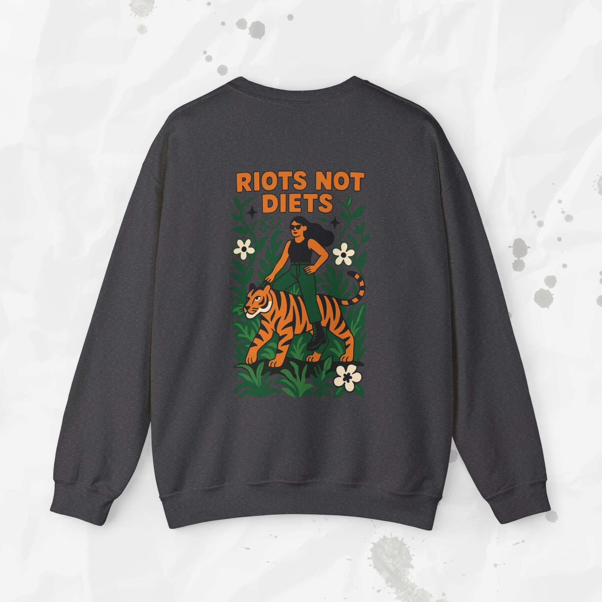 Riots Not Diets - Crewneck Sweatshirt