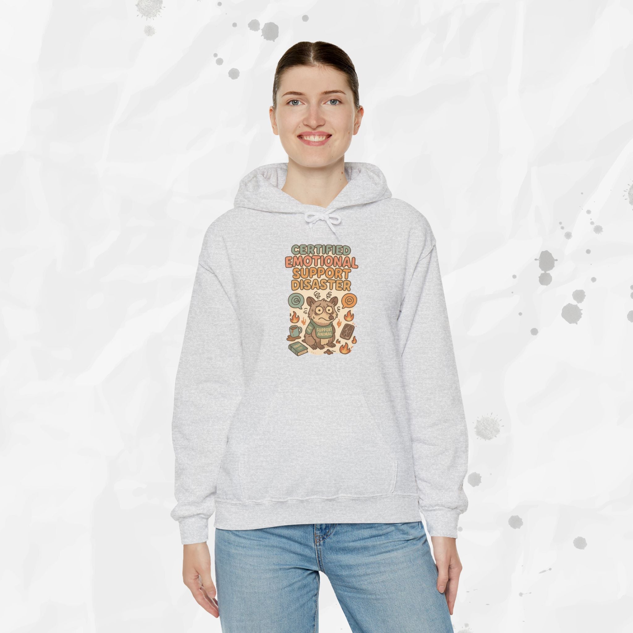 Certified Emotional Support Disaster - Hoodie