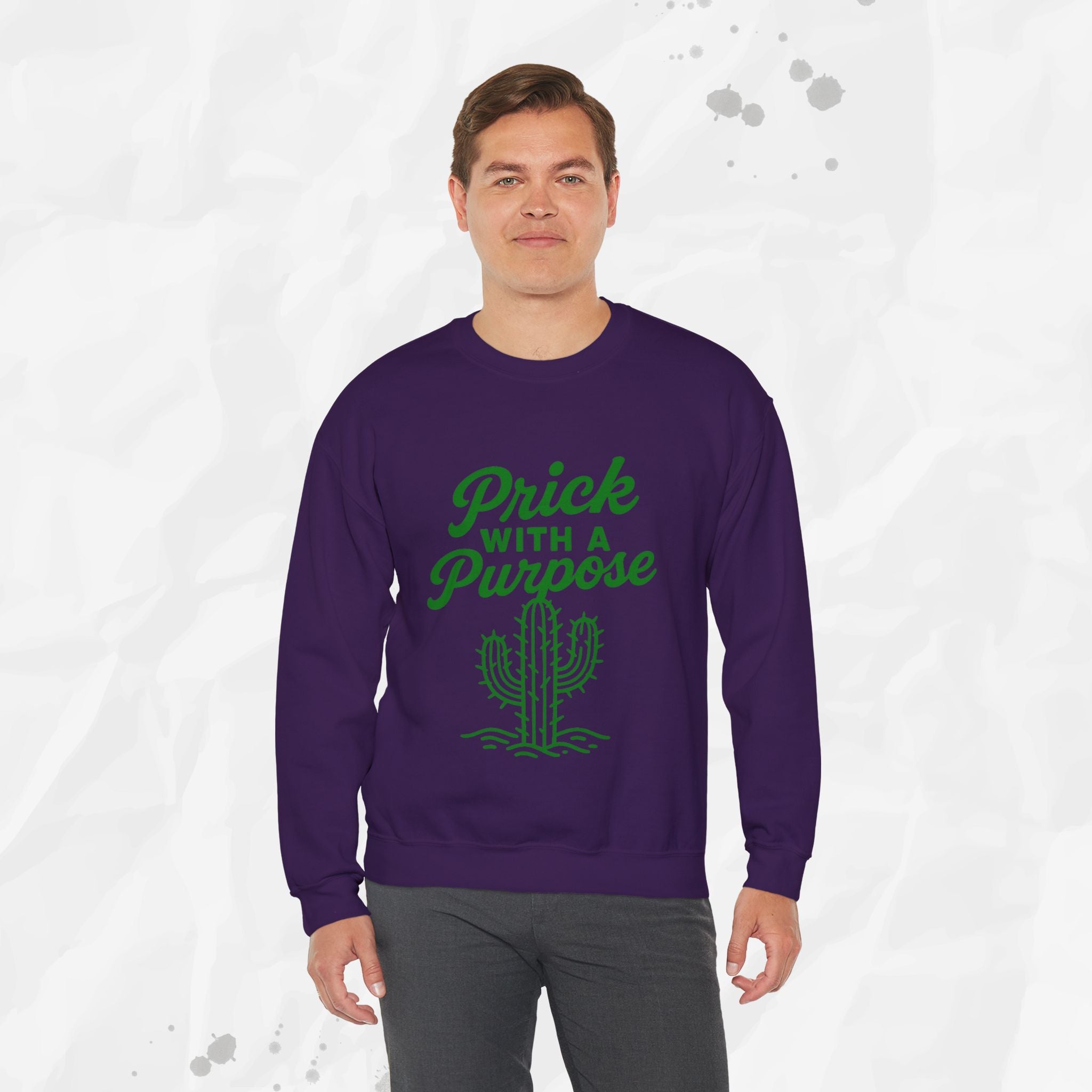 Prick With A Purpose - Crewneck Sweatshirt