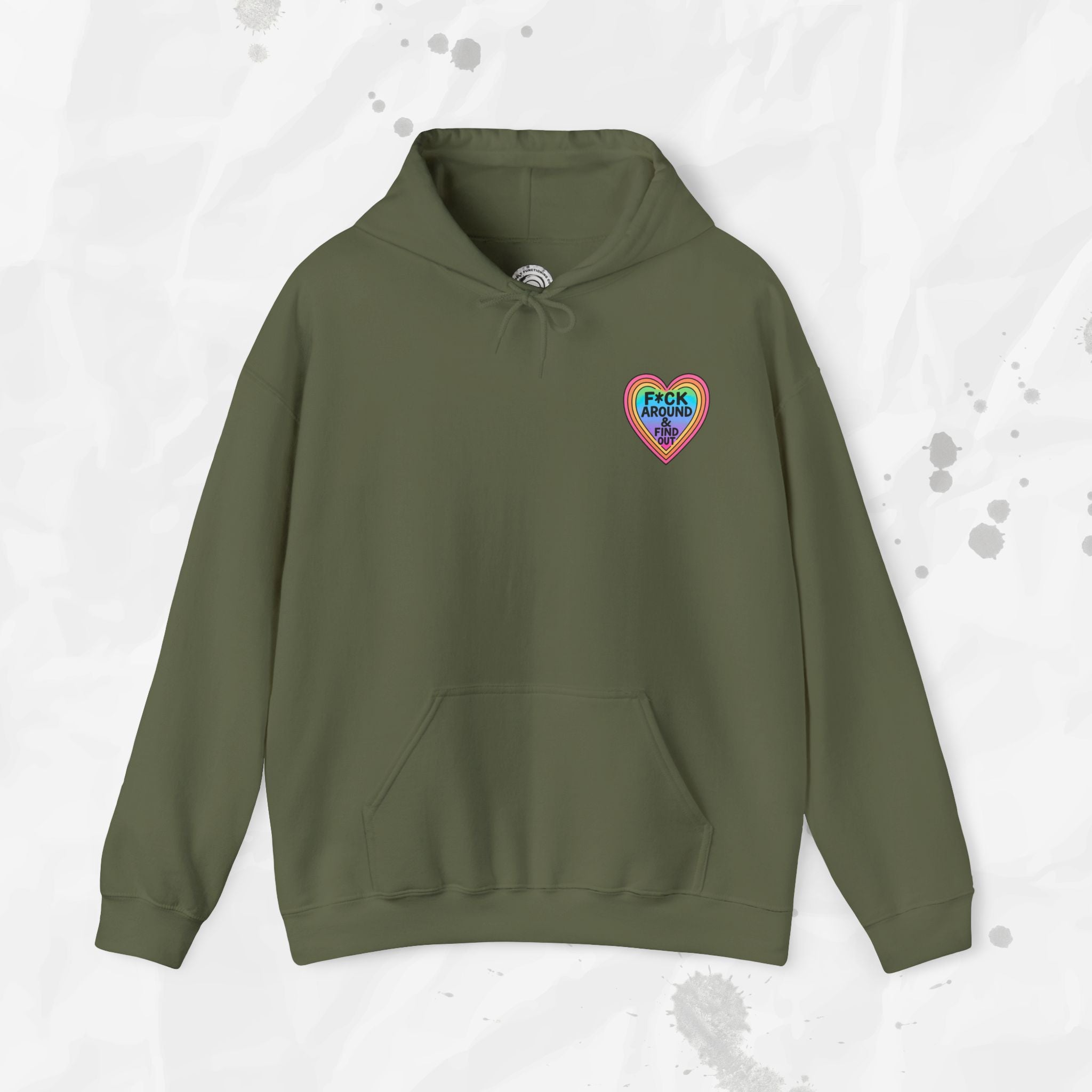 F*ck Around & Find Out – Hoodie (Pocket Print)
