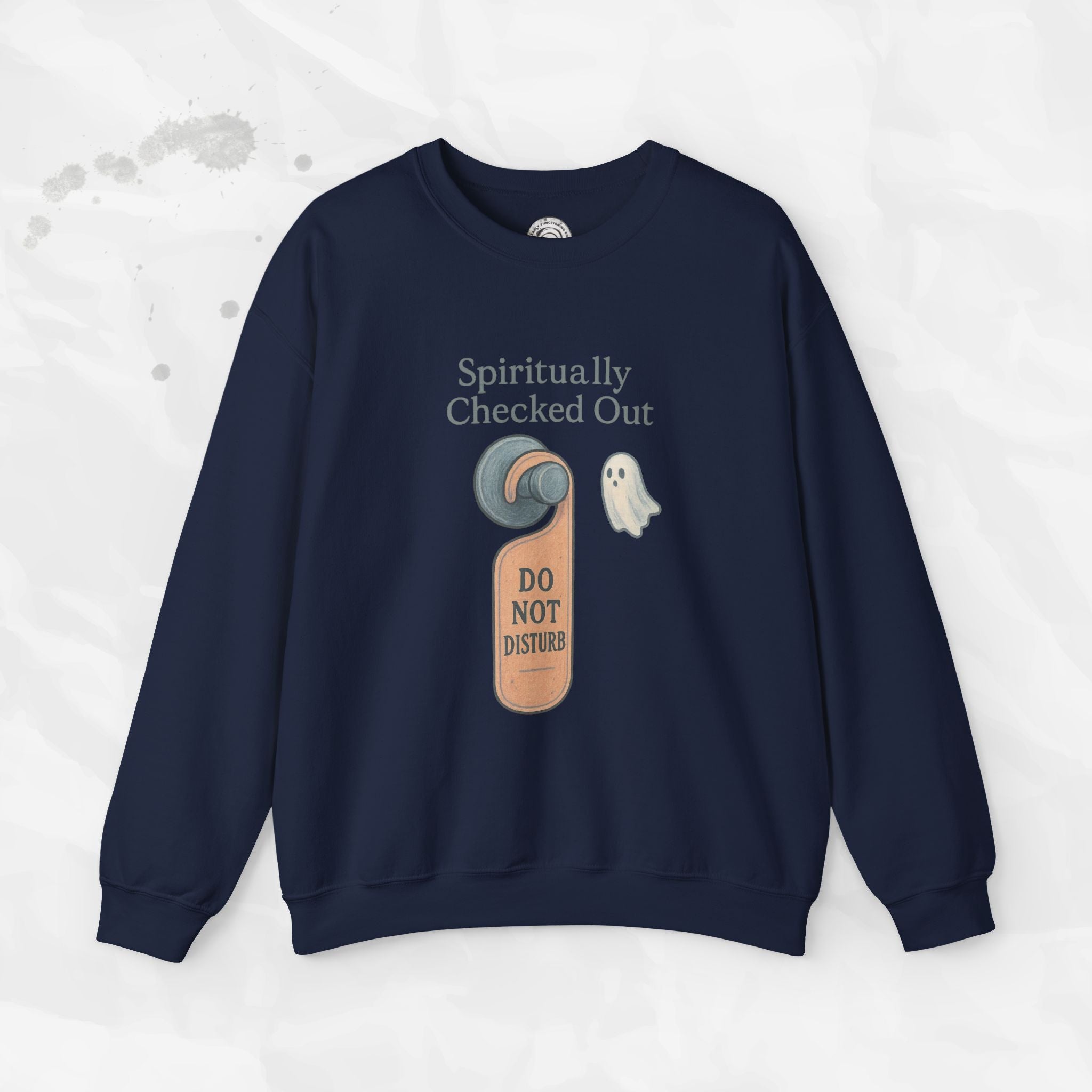 Spiritually Checked Out - Crewneck Sweatshirt