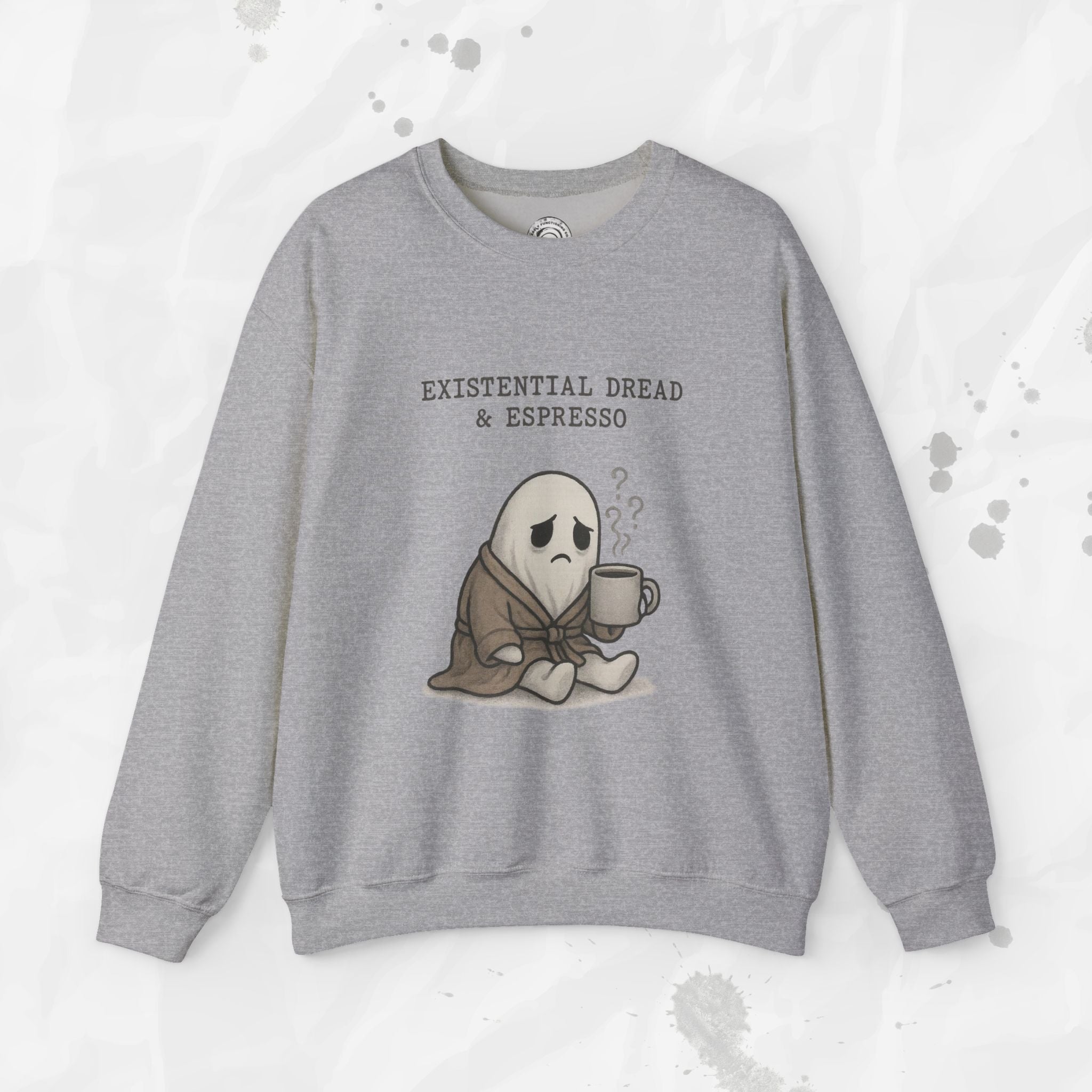 Existential Dread & Espresso - Crewneck Sweatshirt