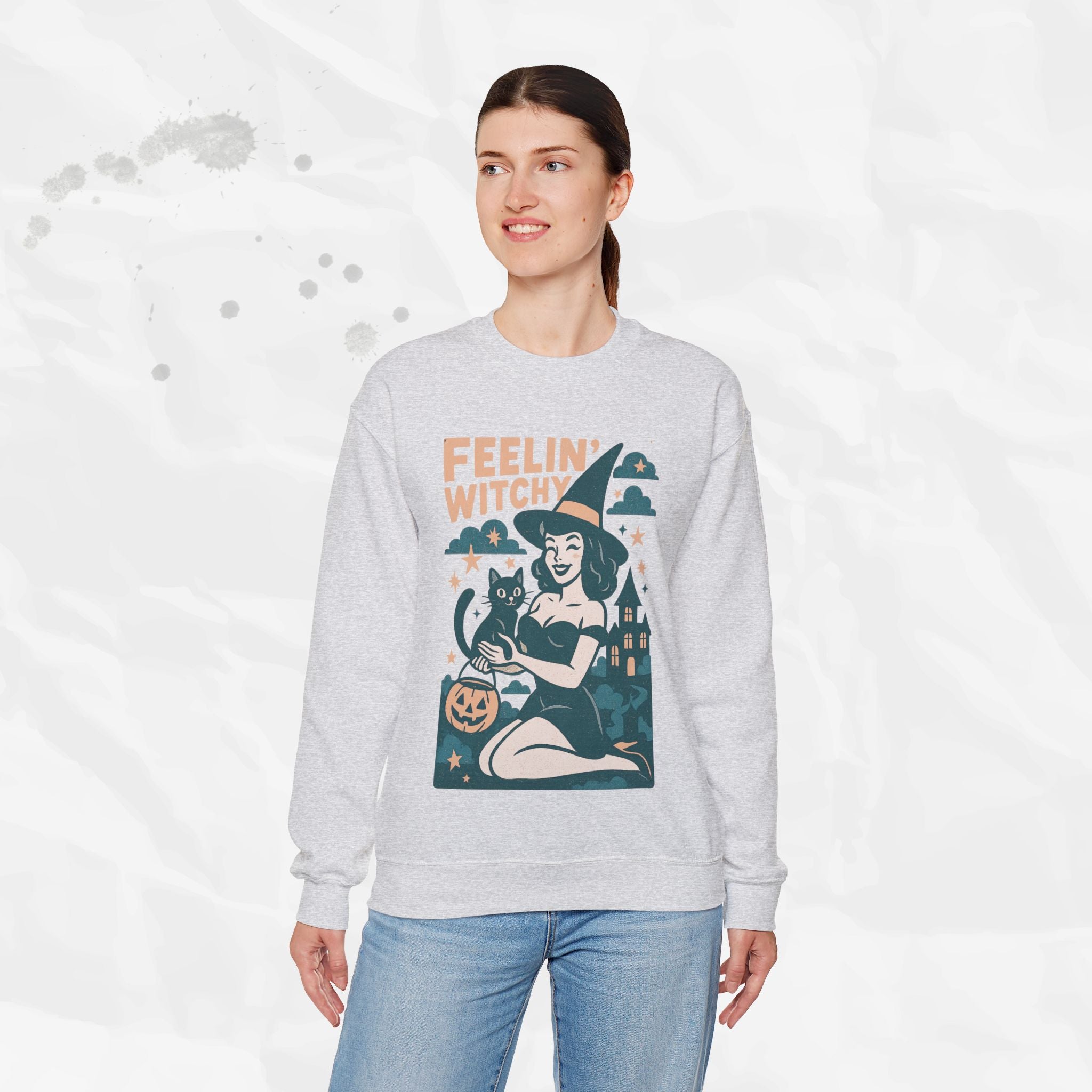 Feelin' Witchy - Crewneck Sweatshirt
