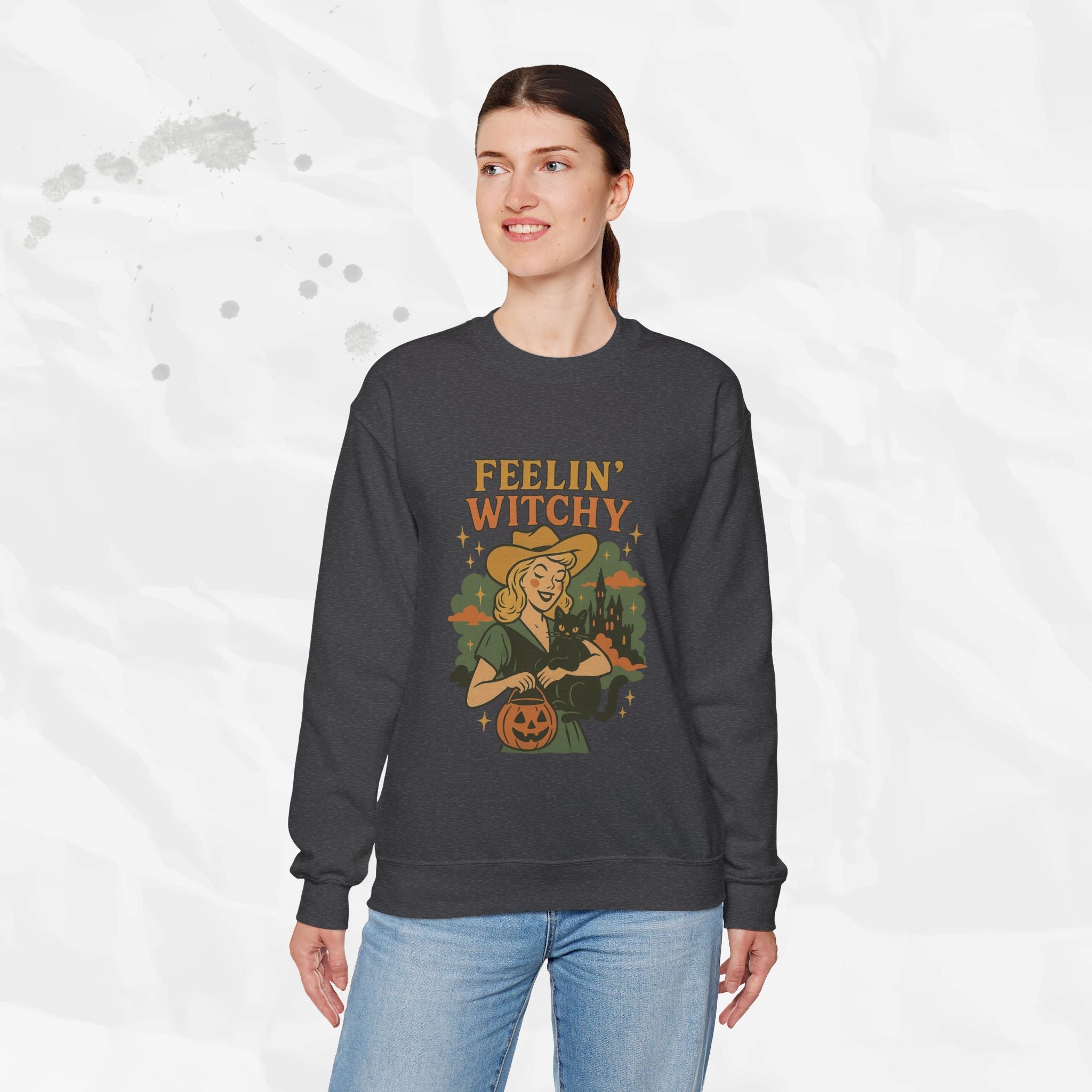 Feelin' Witchy - Crewneck Sweatshirt