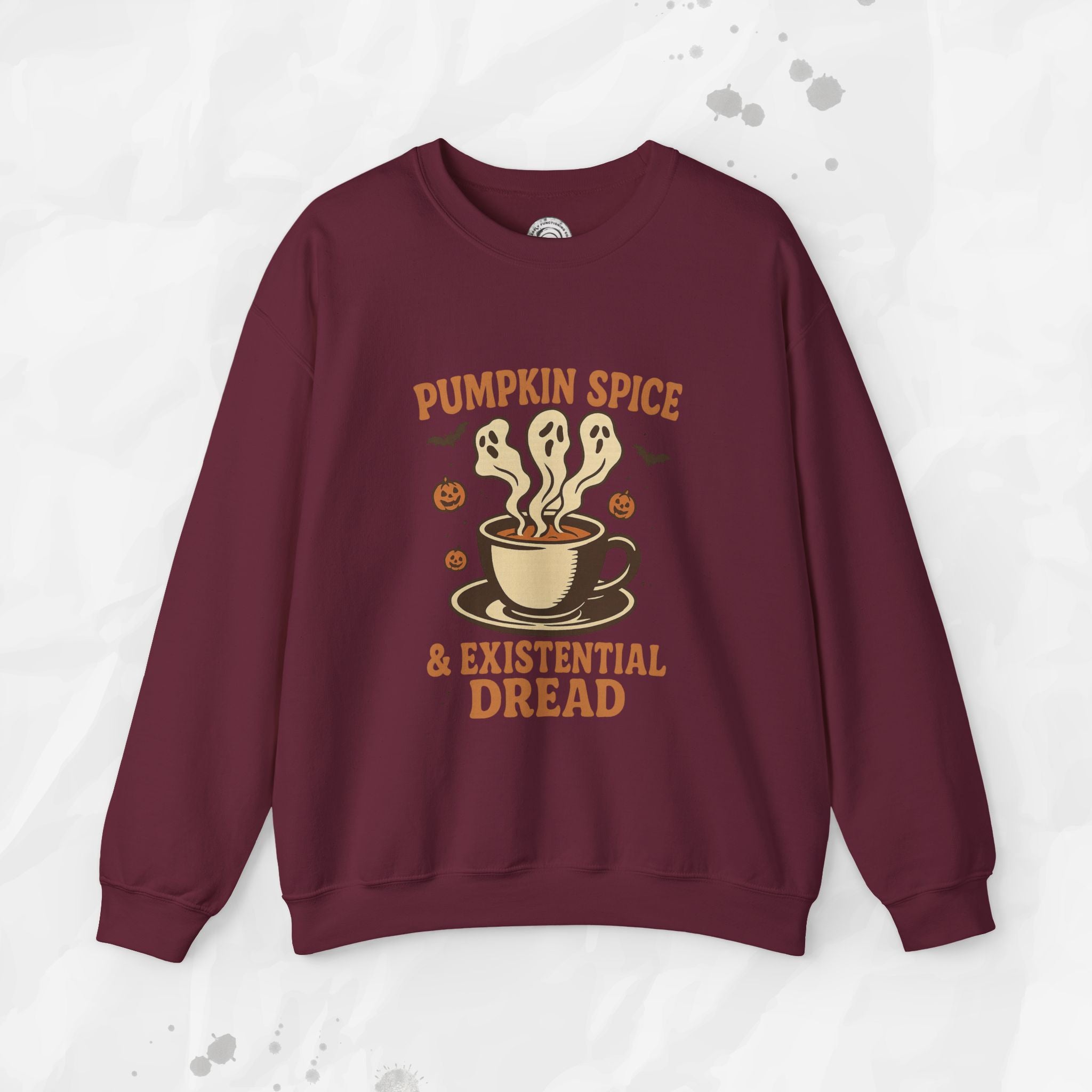 Pumpkin Spice & Existential Dread - Crewneck Sweatshirt