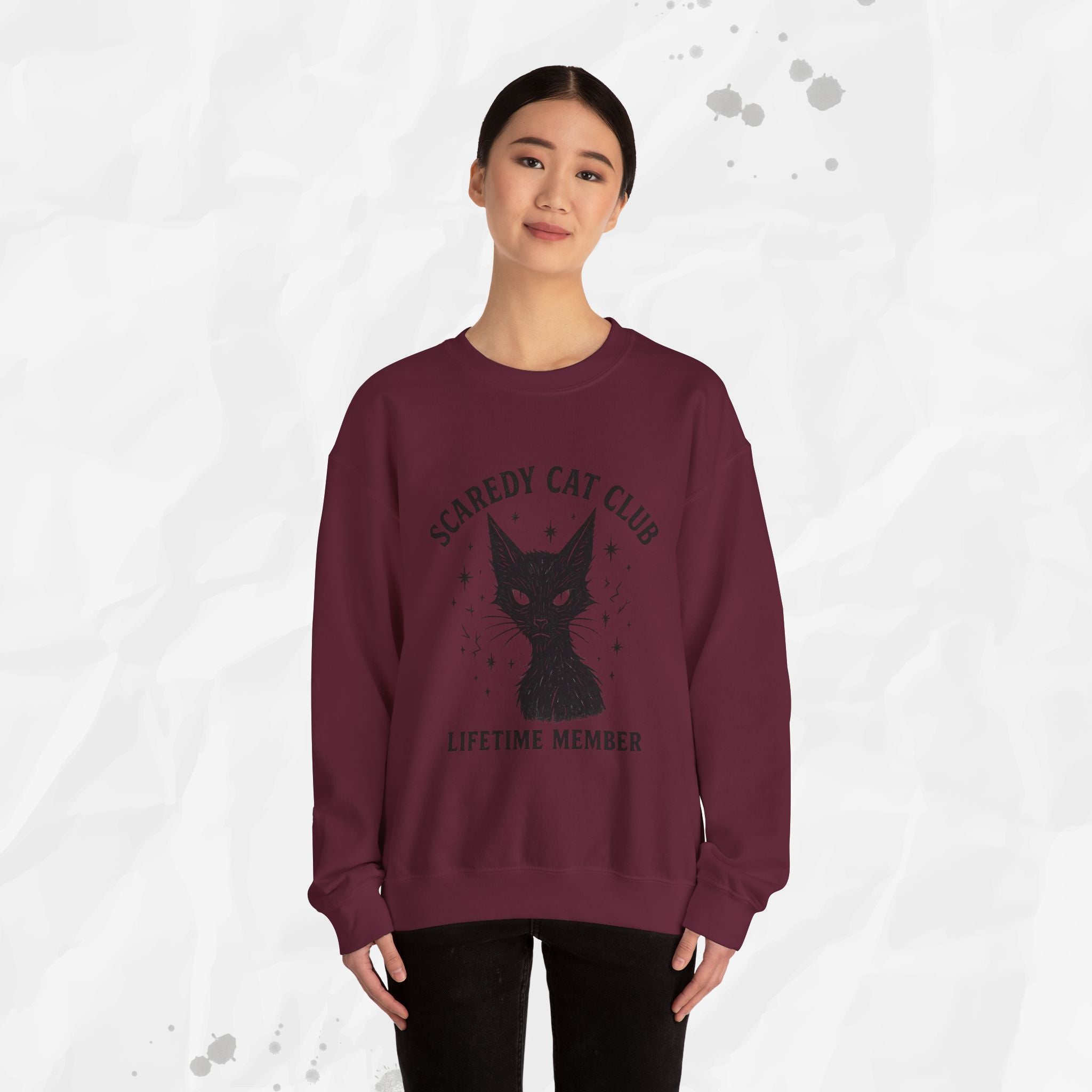 Scaredy Cat Club - Crewneck Sweatshirt