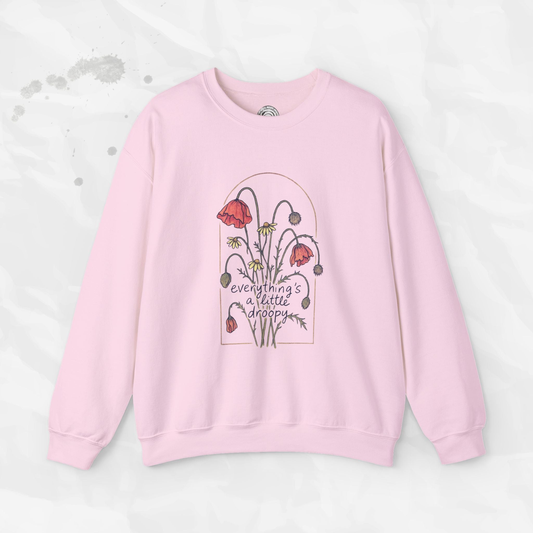 Everythings a Little Droopy - Crewneck Sweatshirt
