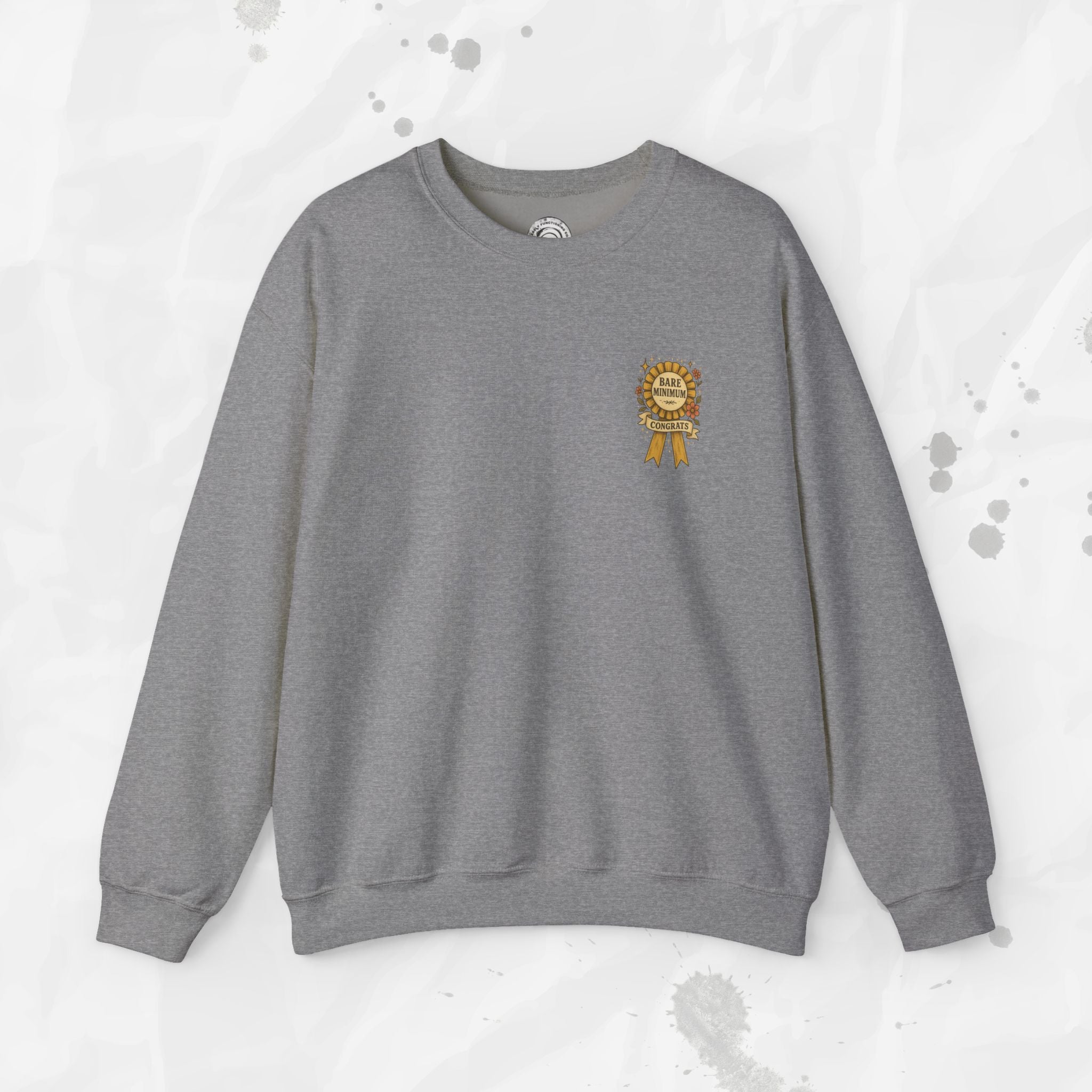 Bare Minimum Competency - Crewneck Sweatshirt