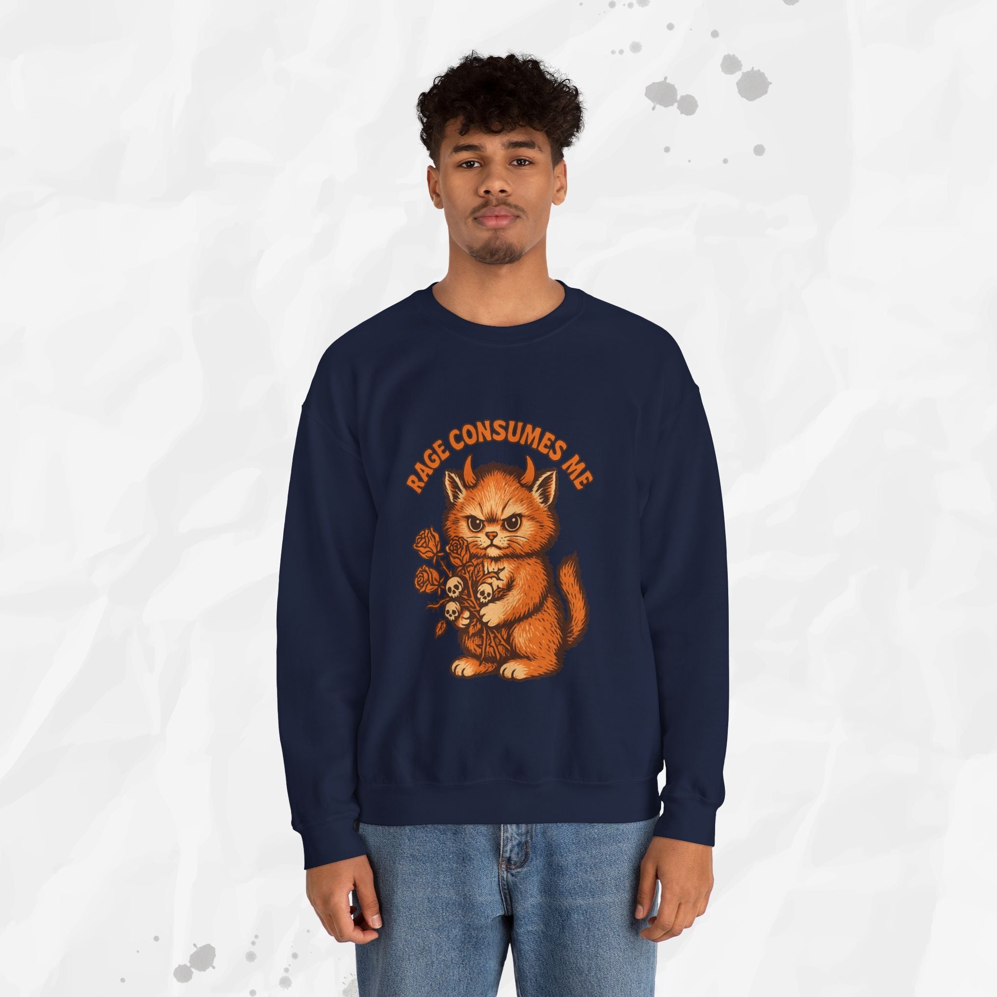 Rage Consumes Me - Crewneck Sweatshirt
