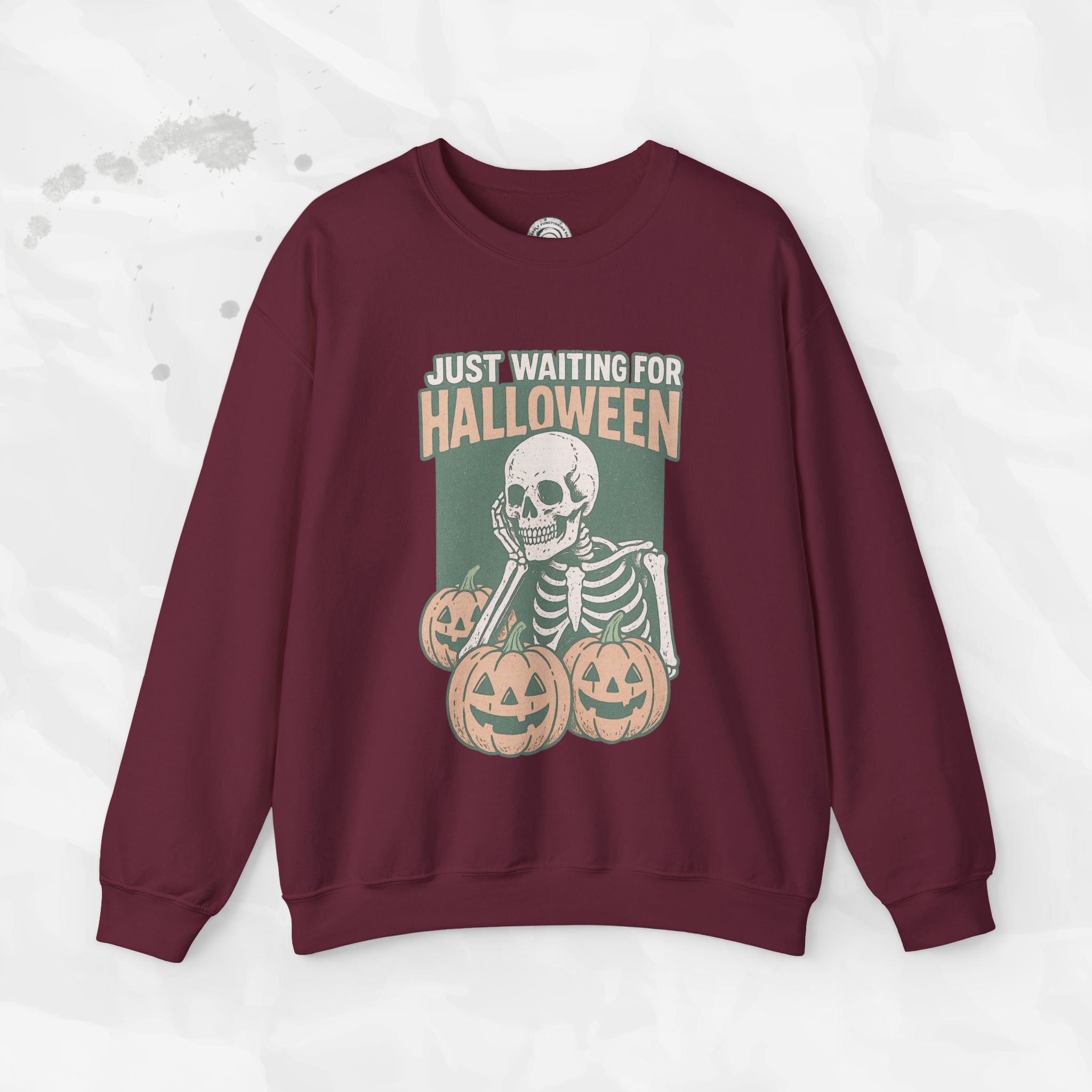 Just Waiting For Halloween - Crewneck Sweatshirt