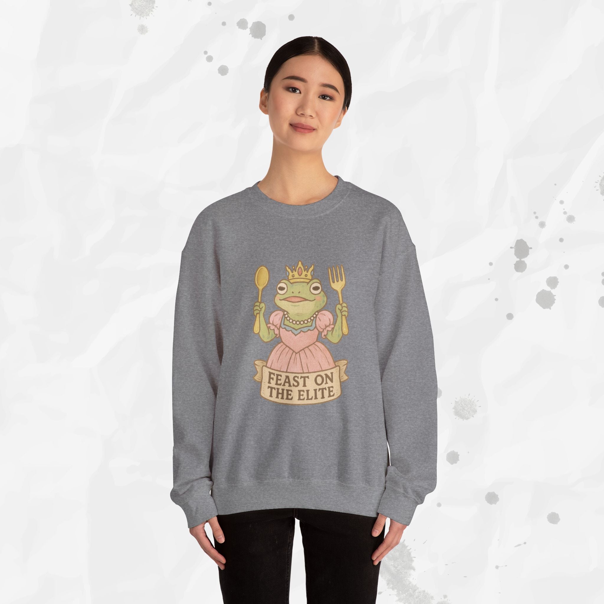 Feast on the Elite – Crewneck Sweatshirt