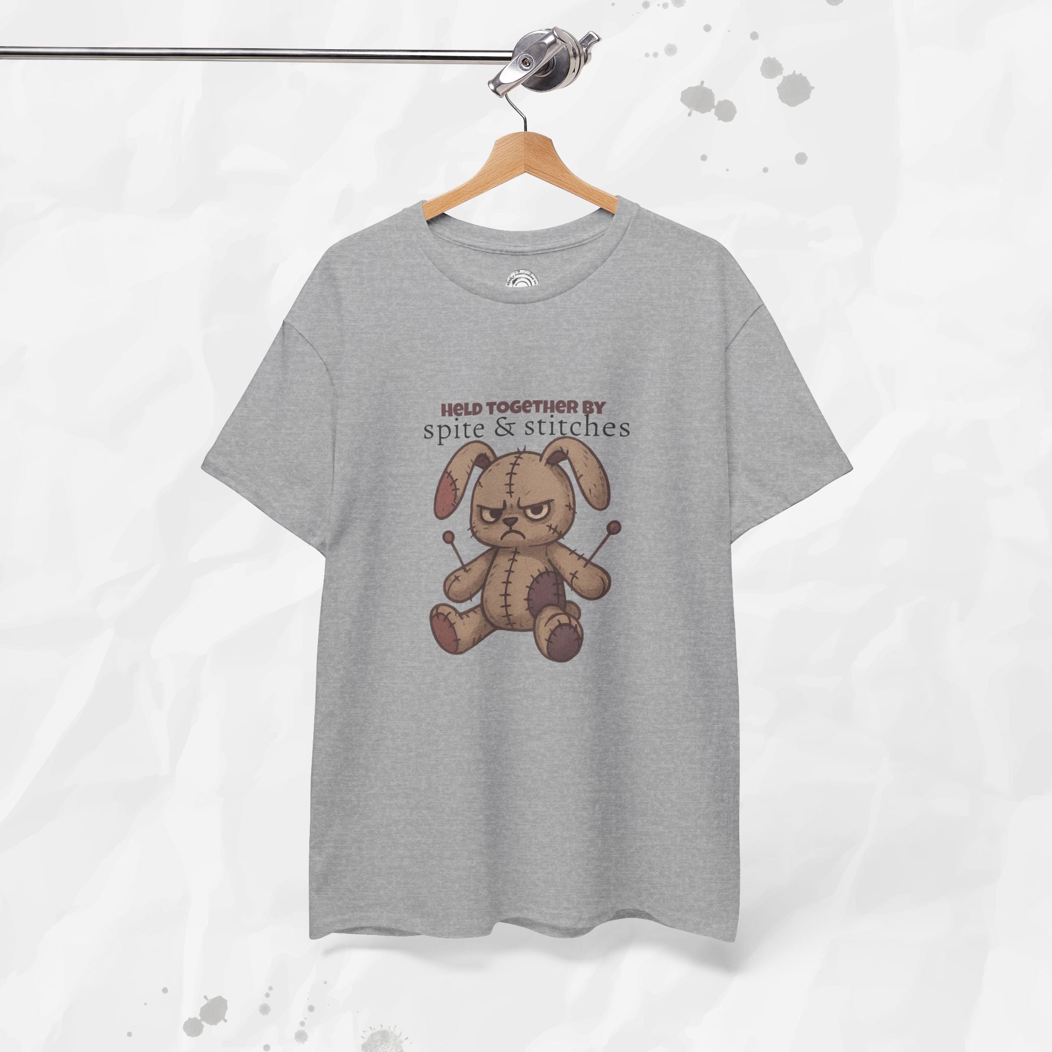 Held Together by Spite & Stitches - T-Shirt