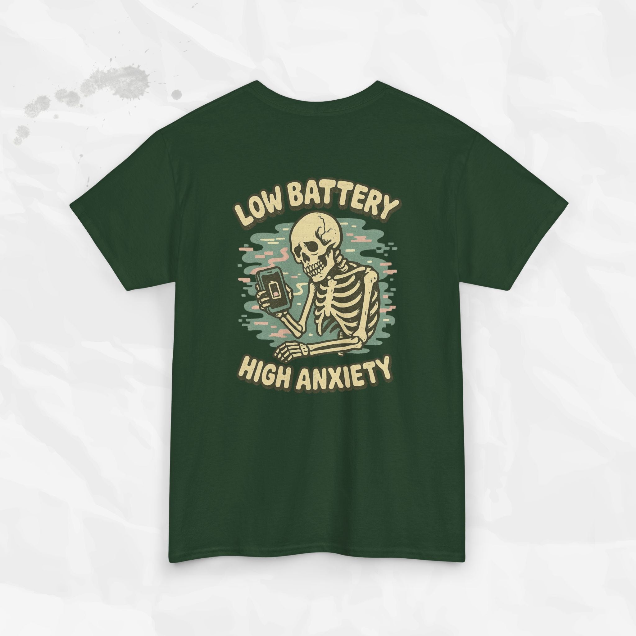 Low Battery High Anxiety - T-Shirt