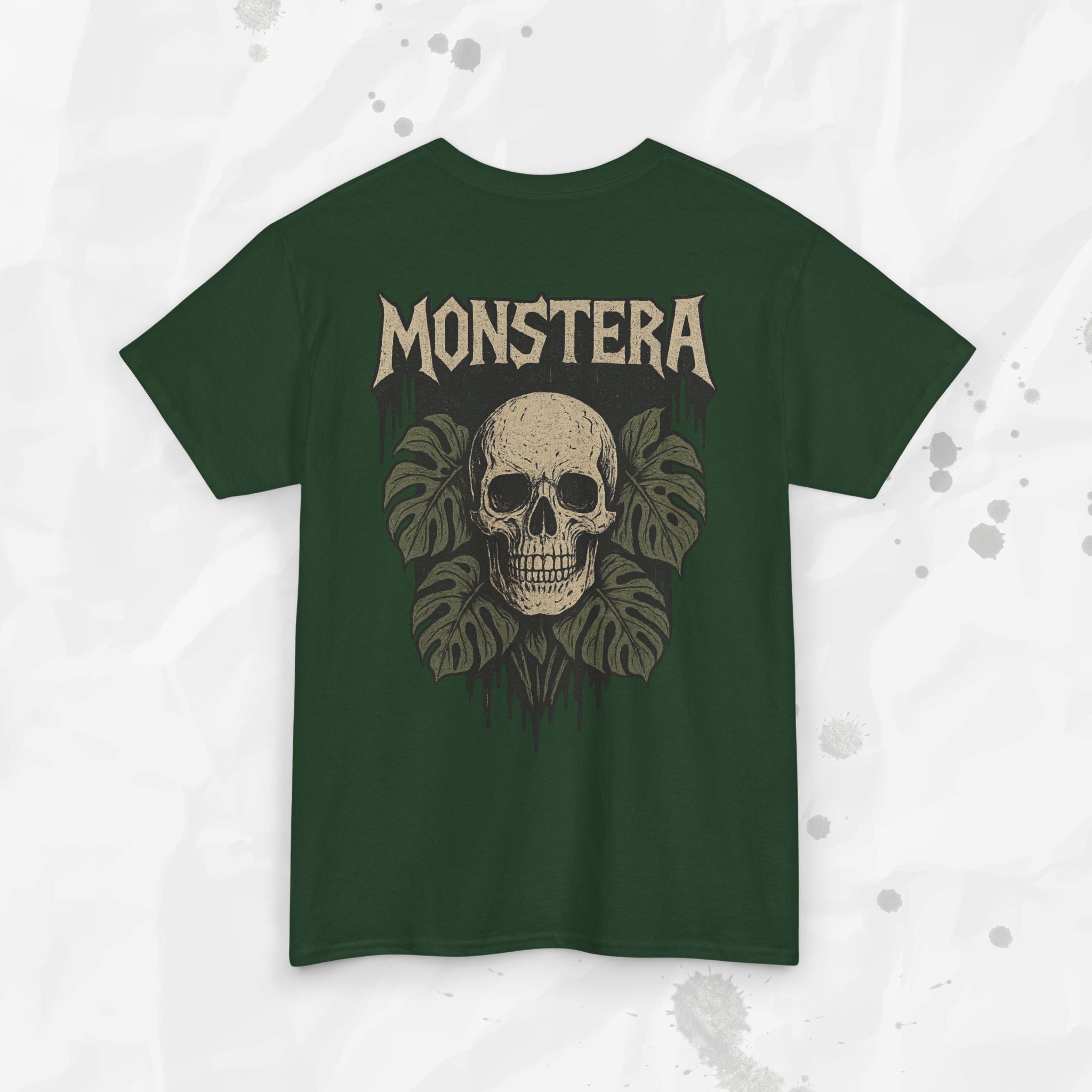 Monstera Skull - T-Shirt