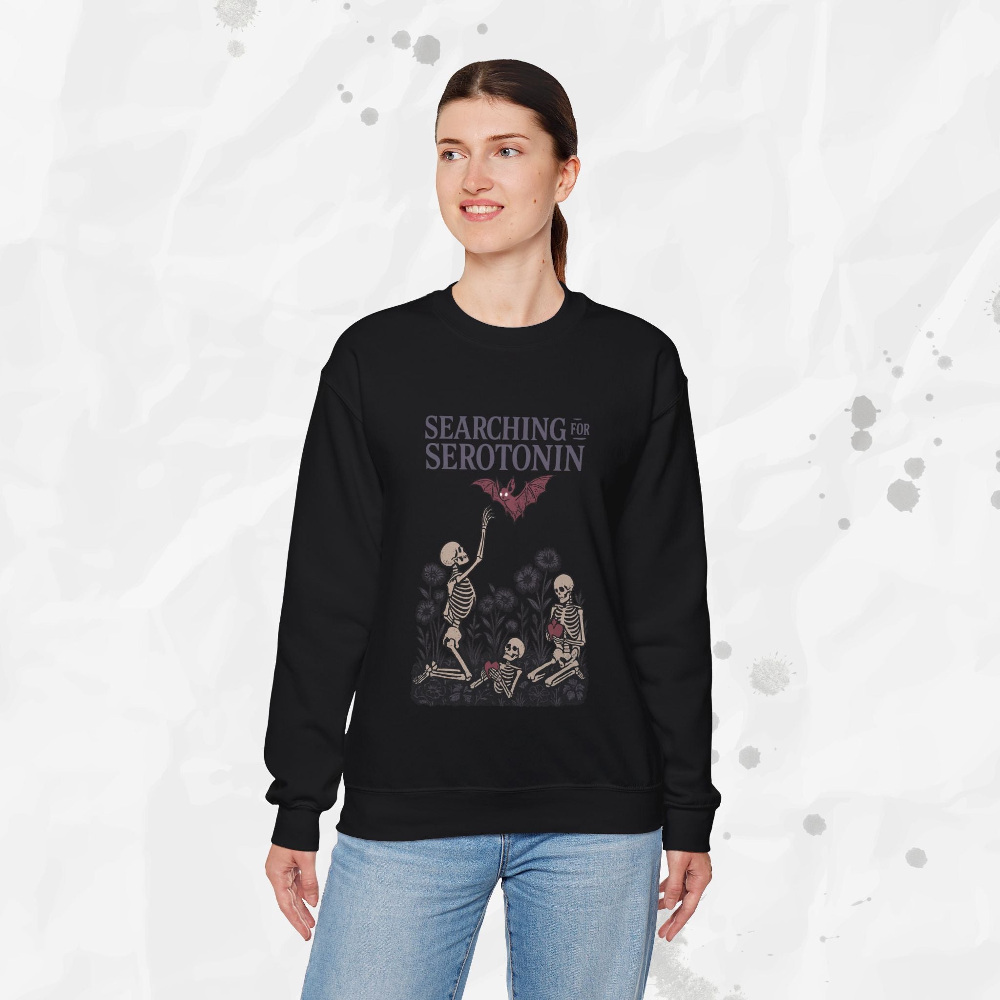 Searching for Serotonin - Crewneck Sweatshirt
