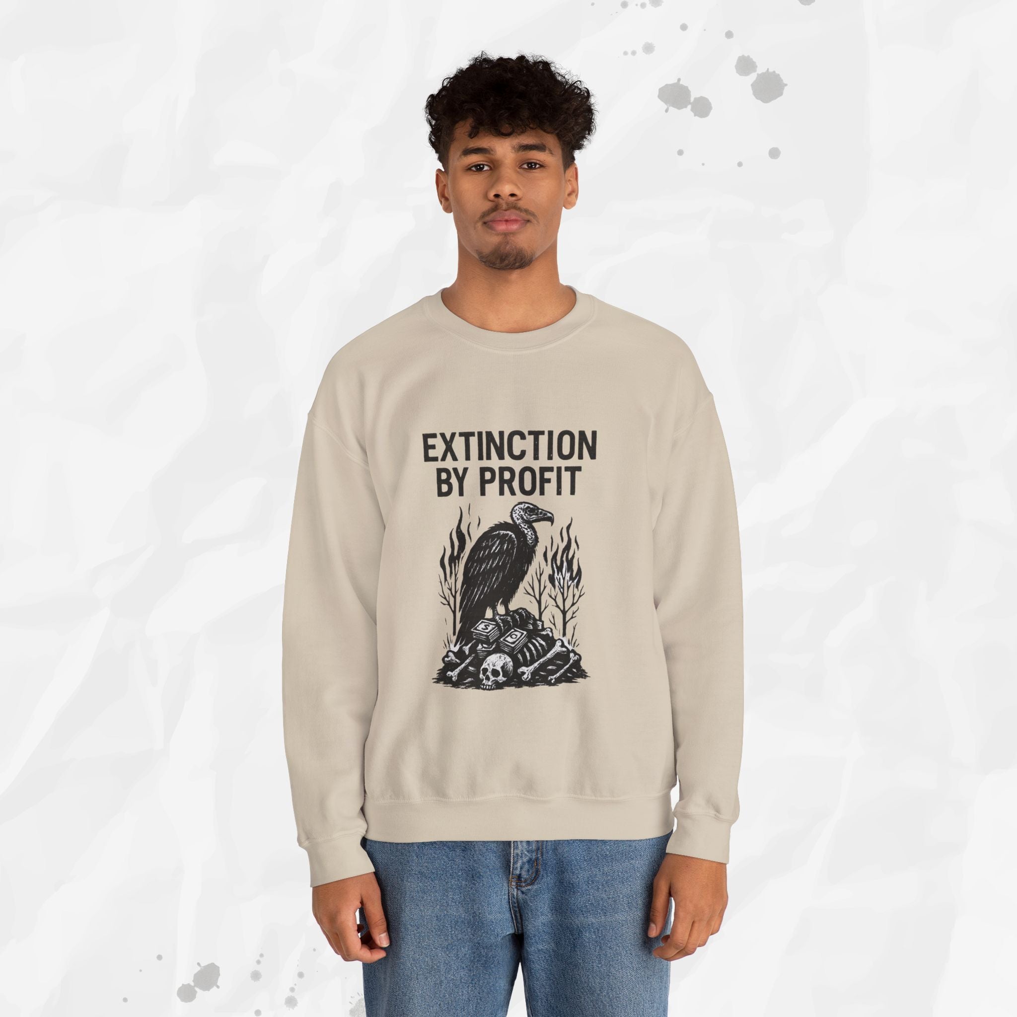 Extinction by Profit - Crewneck Sweatshirt